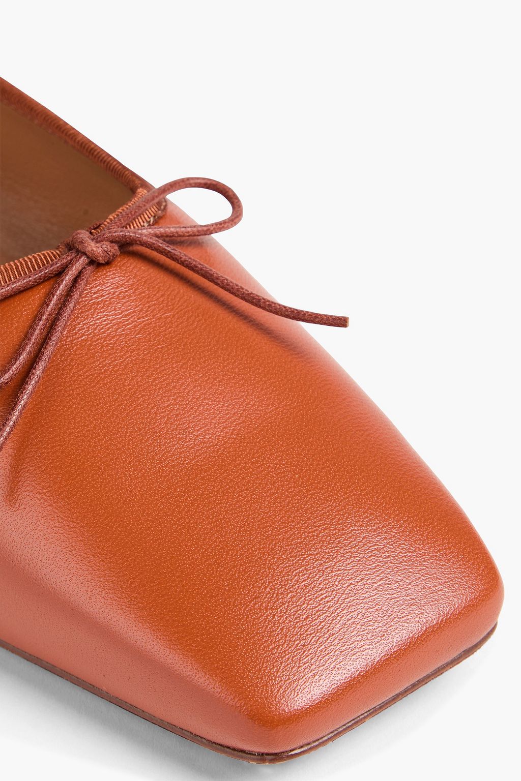 MANSUR GAVRIEL حذاء باليرينا مسطح من الجلد