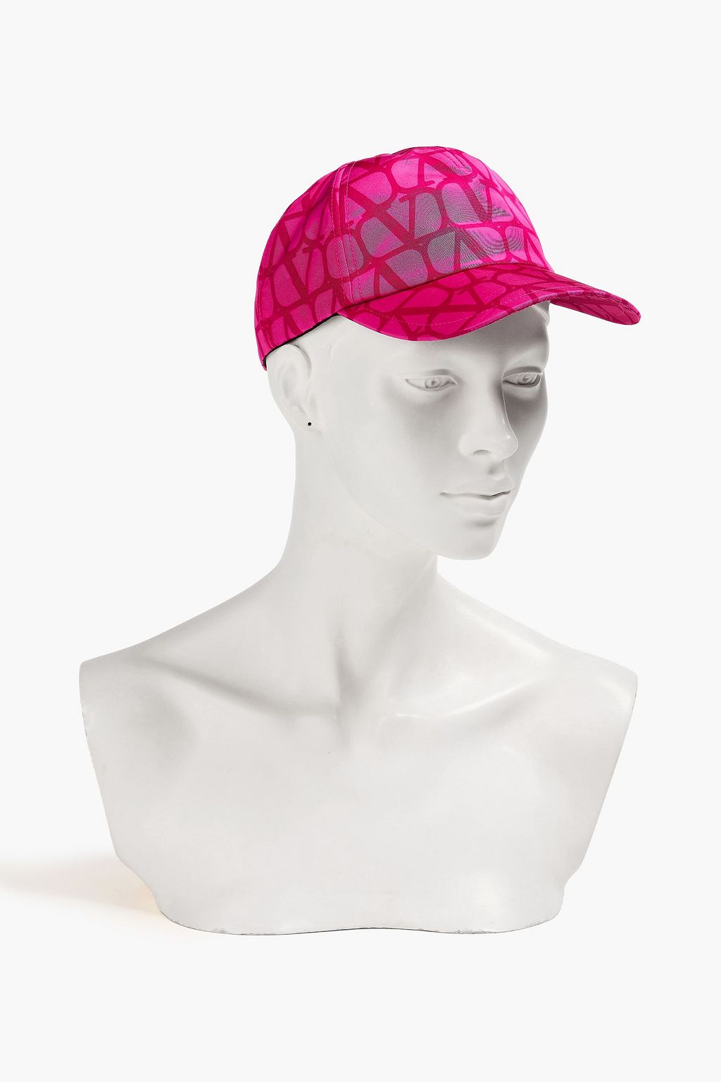 VALENTINO GARAVANI VLOGO printed silk-twill baseball cap