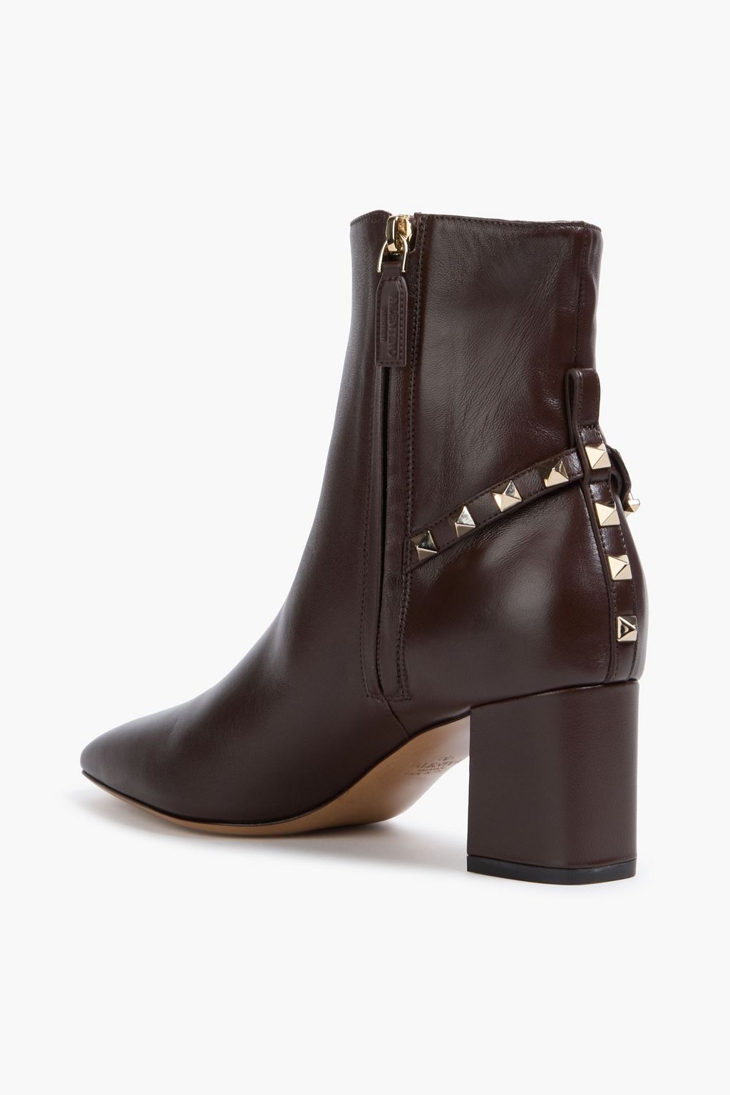 VALENTINO GARAVANI Rockstud leather ankle boots
