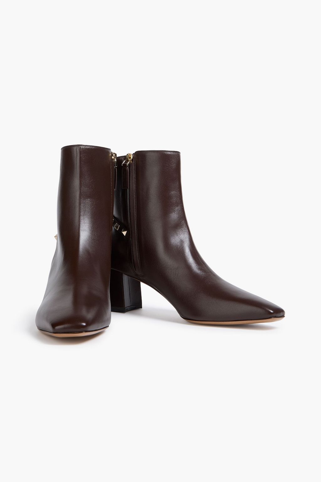 VALENTINO GARAVANI Rockstud leather ankle boots