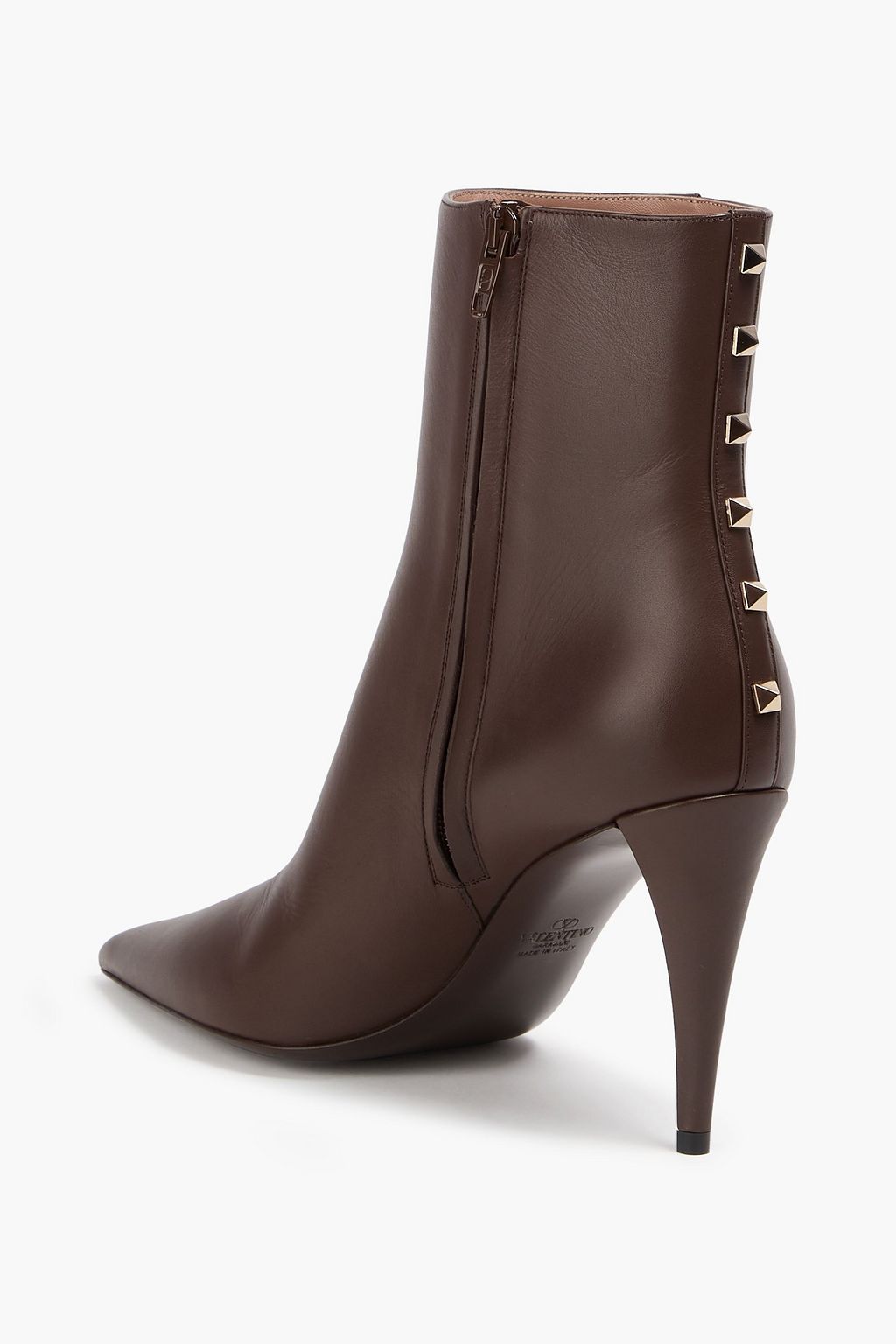 VALENTINO GARAVANI Rockstud leather ankle boots