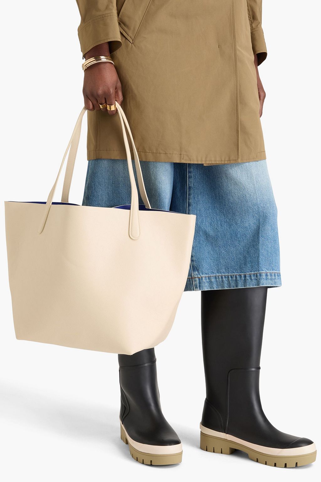 MANSUR GAVRIEL حقيبة يد من الجلد
