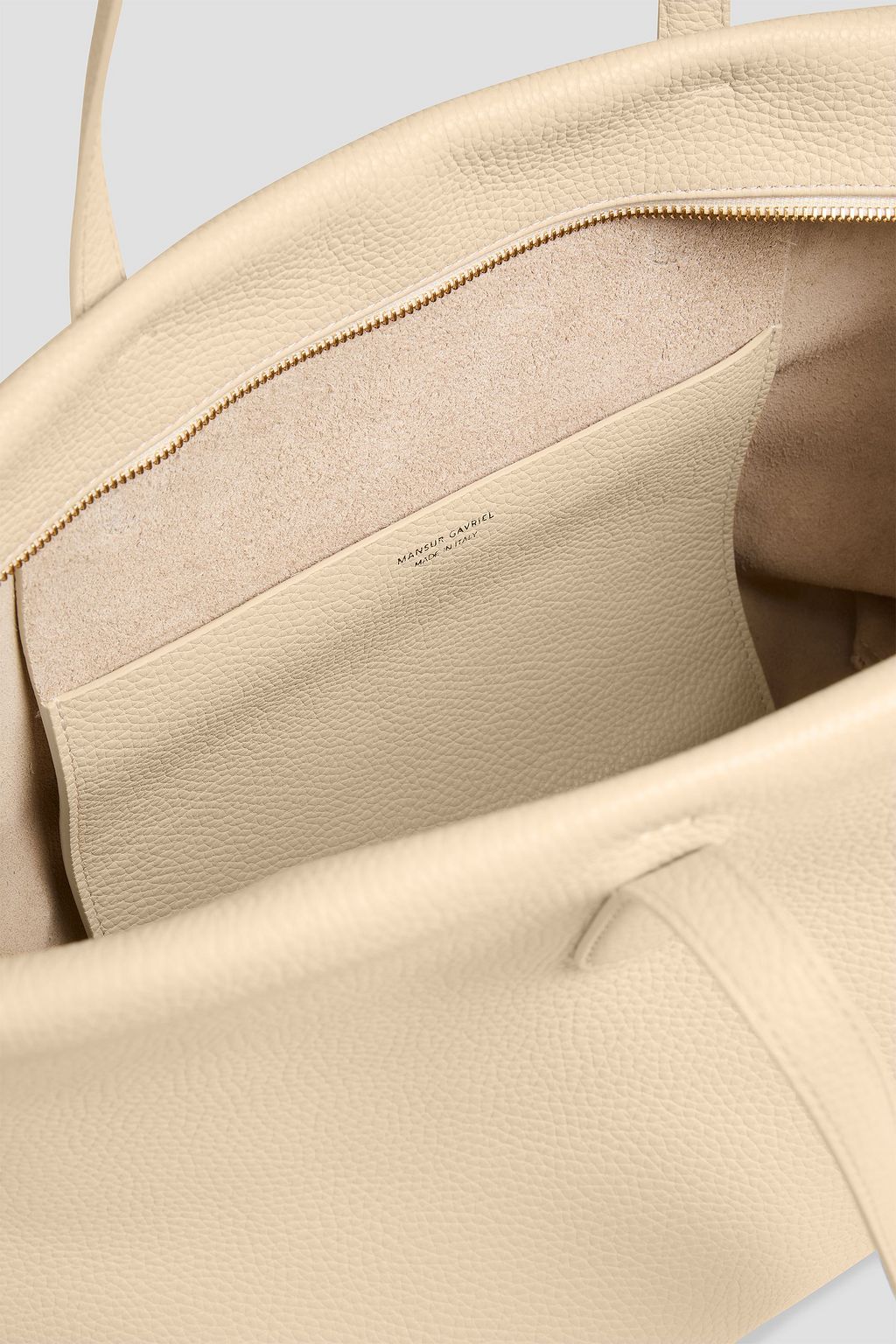 MANSUR GAVRIEL Pebbled-leather tote