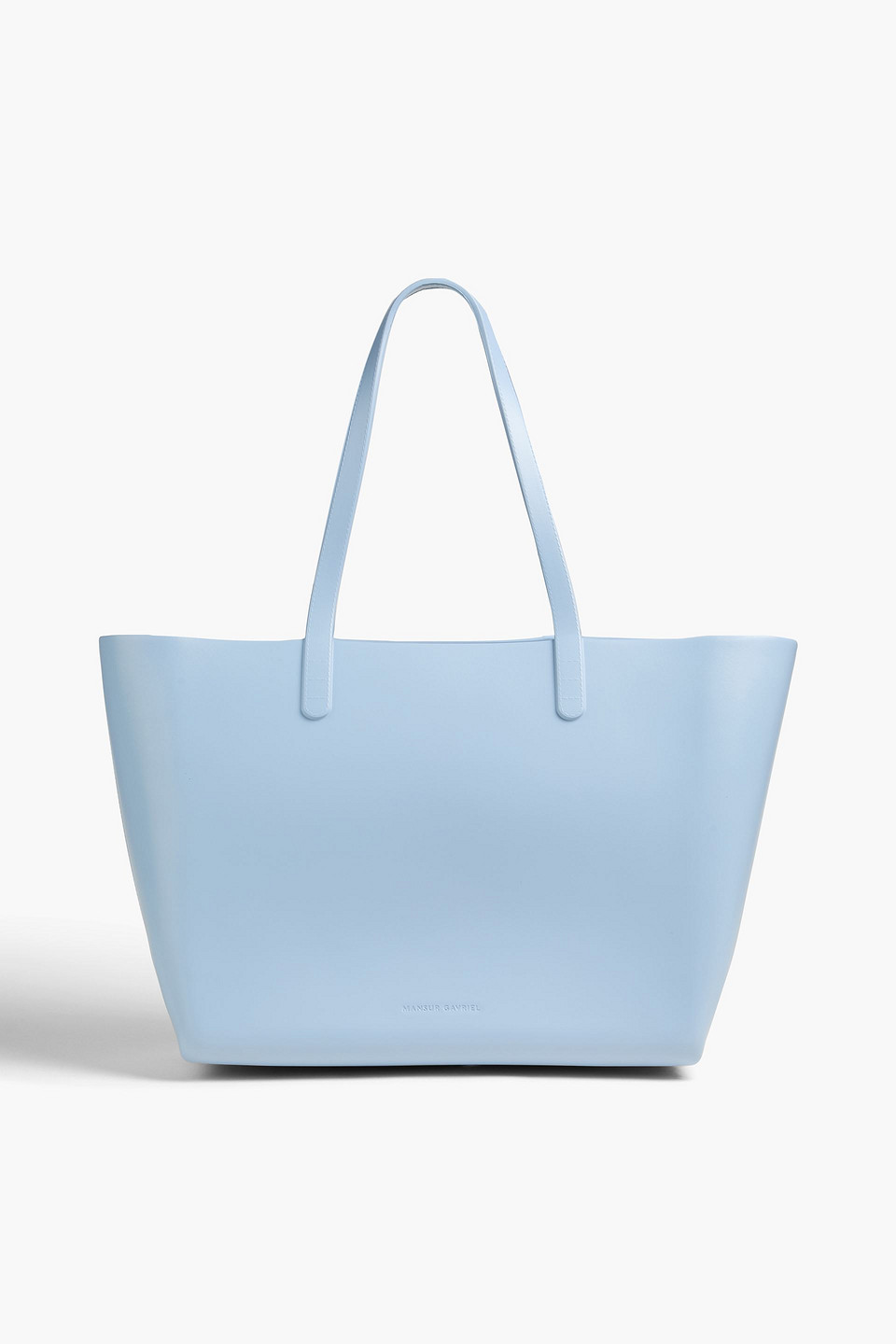 Mansur Gavriel Rubber Tote In Light Blue