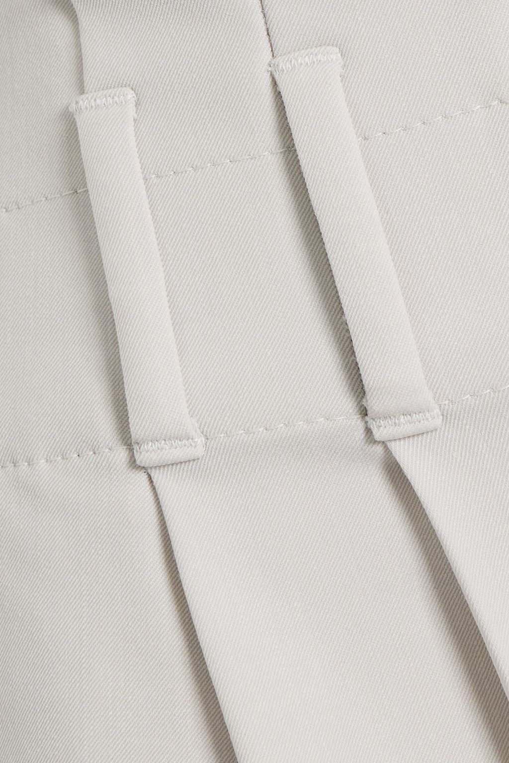 BRUNELLO CUCINELLI Wool-blend twill straight-leg pants