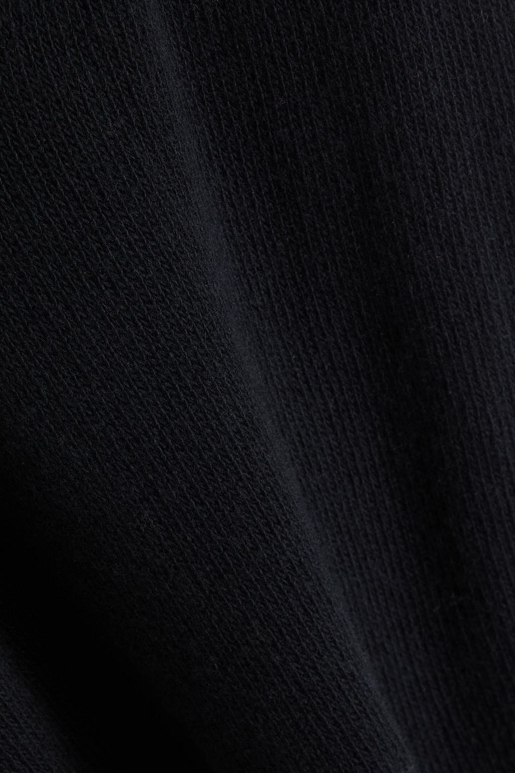 VALENTINO GARAVANI Draped cashmere and wool-blend sweater