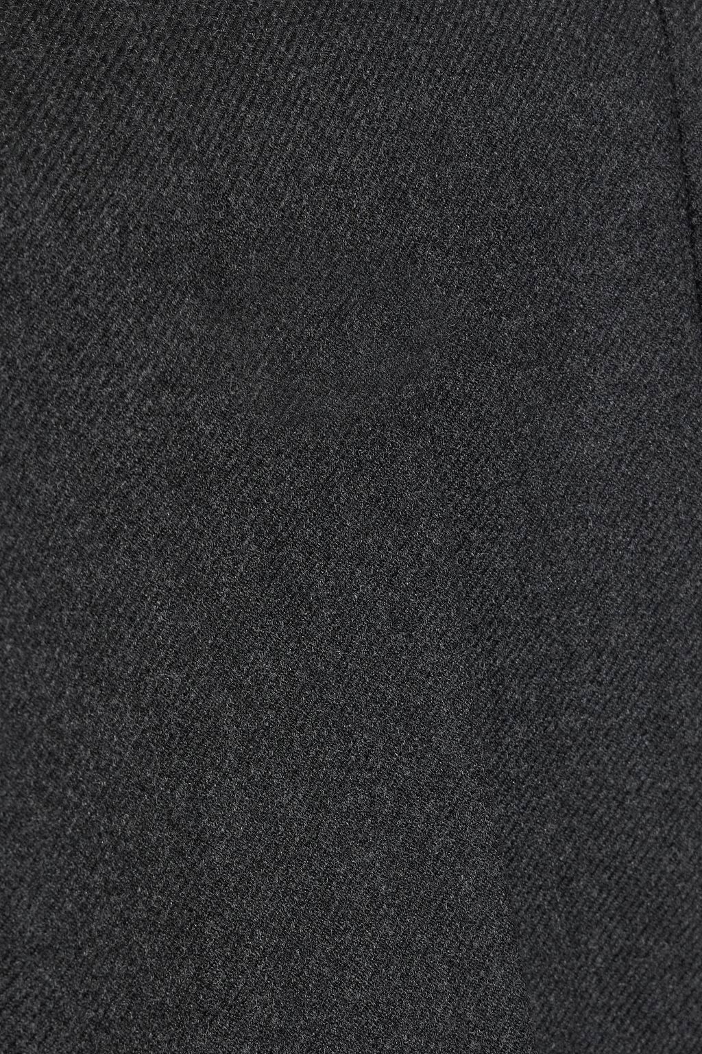 BRUNELLO CUCINELLI Cropped wool-blend twill slim-leg pants