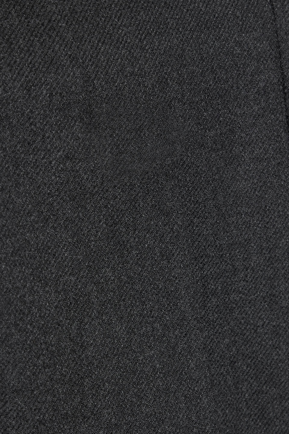 Brunello Cucinelli Cropped Wool-blend Twill Slim-leg Pants In Gray