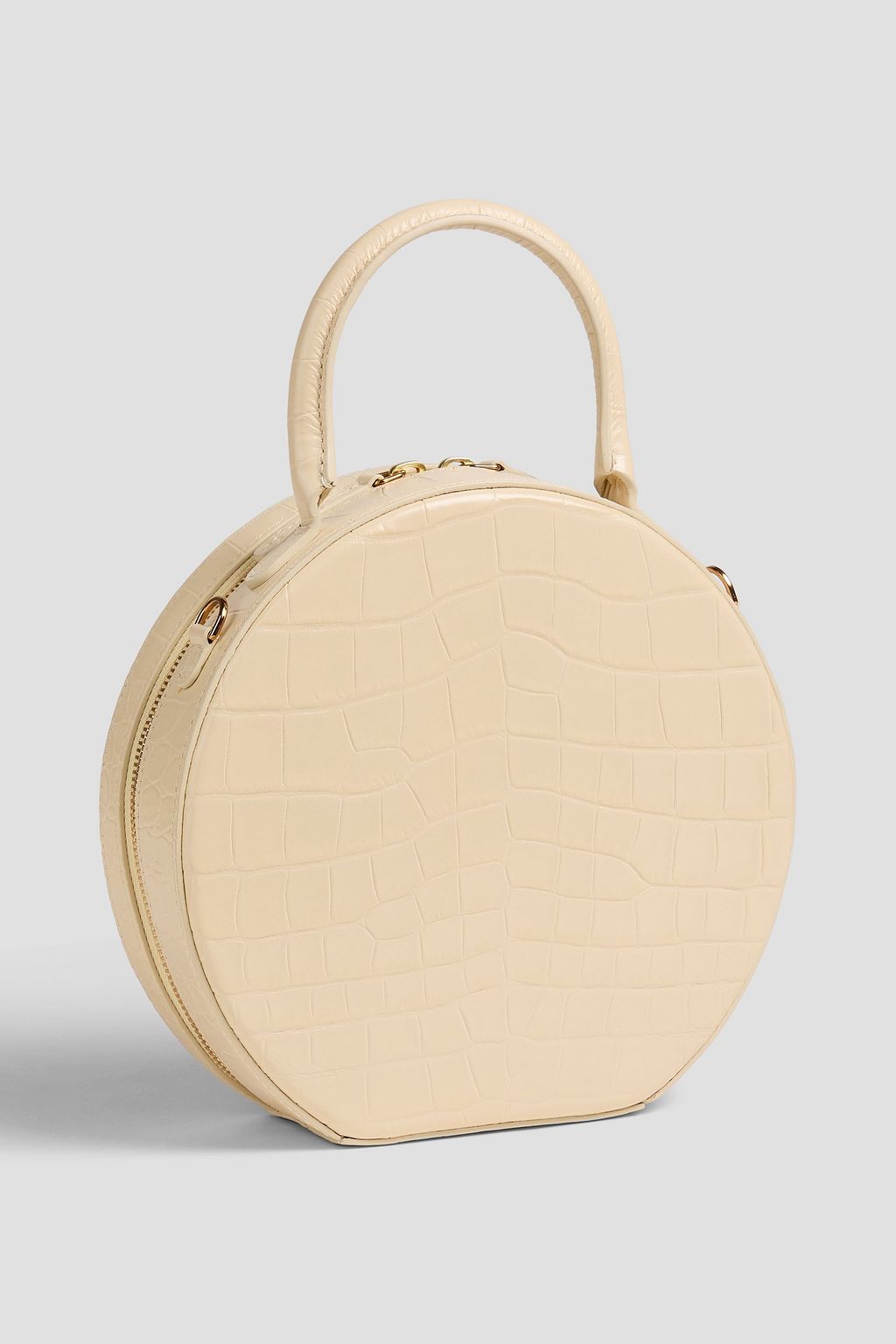 MANSUR GAVRIEL Croc-effect leather tote