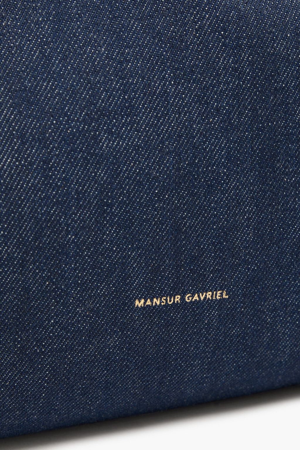 MANSUR GAVRIEL حقيبة كتف من الدنيم
