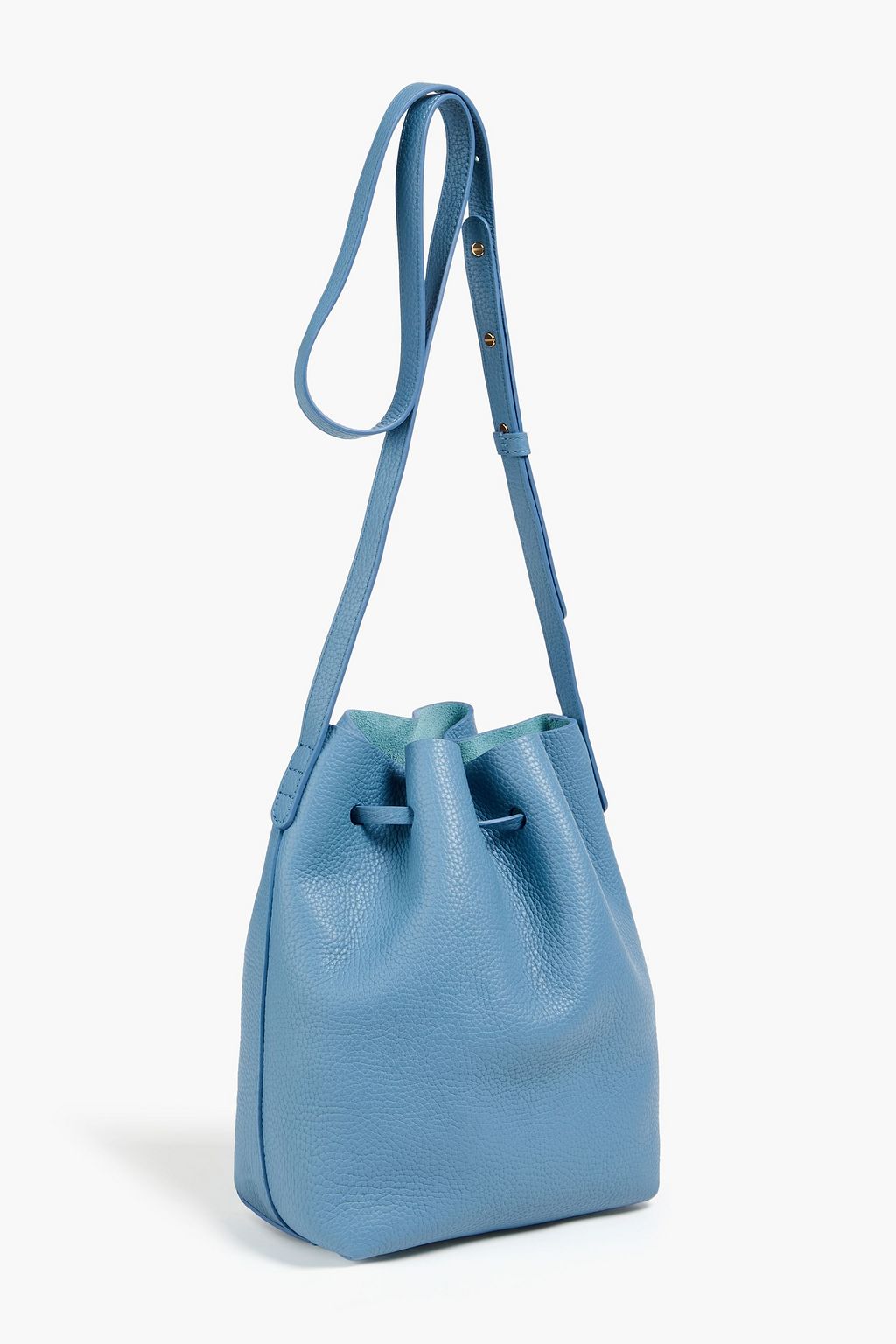 MANSUR GAVRIEL Pebbled-leather bucket bag