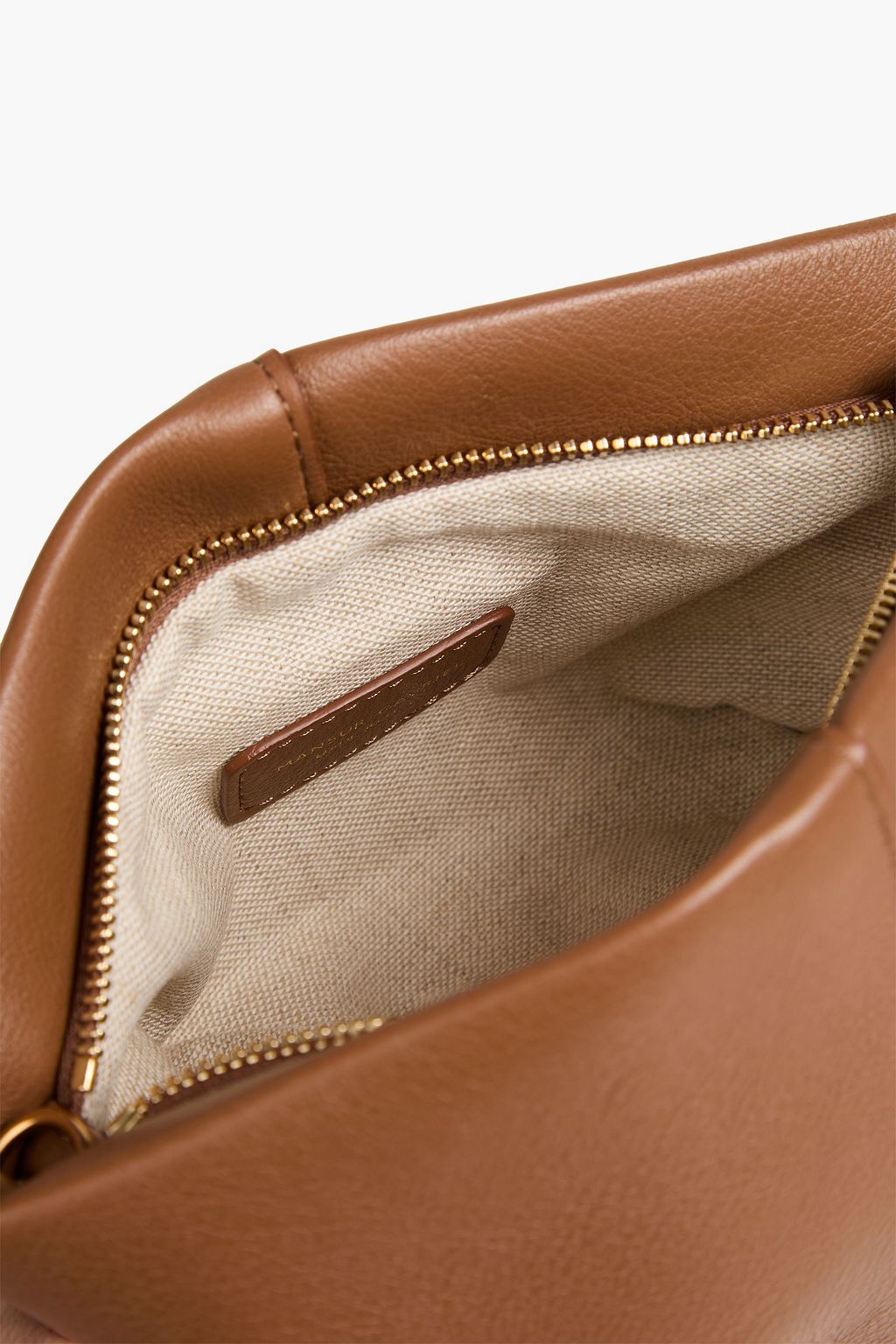 MANSUR GAVRIEL حقيبة كروس بودي "توليبانو" من الجلد