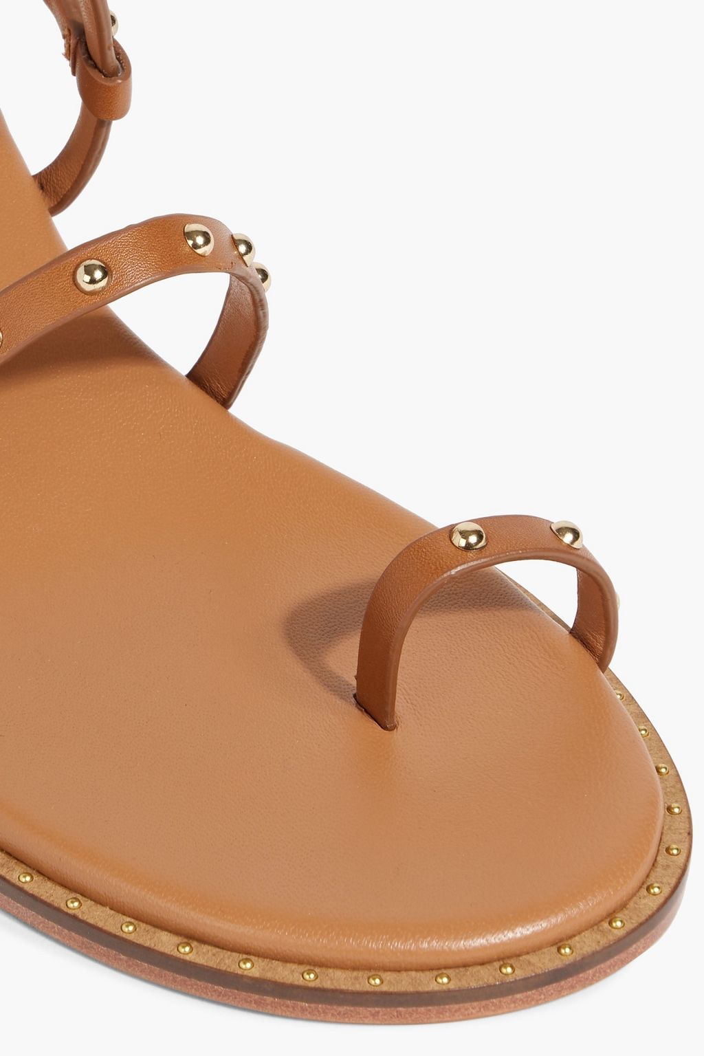 MAJE Studded leather sandals