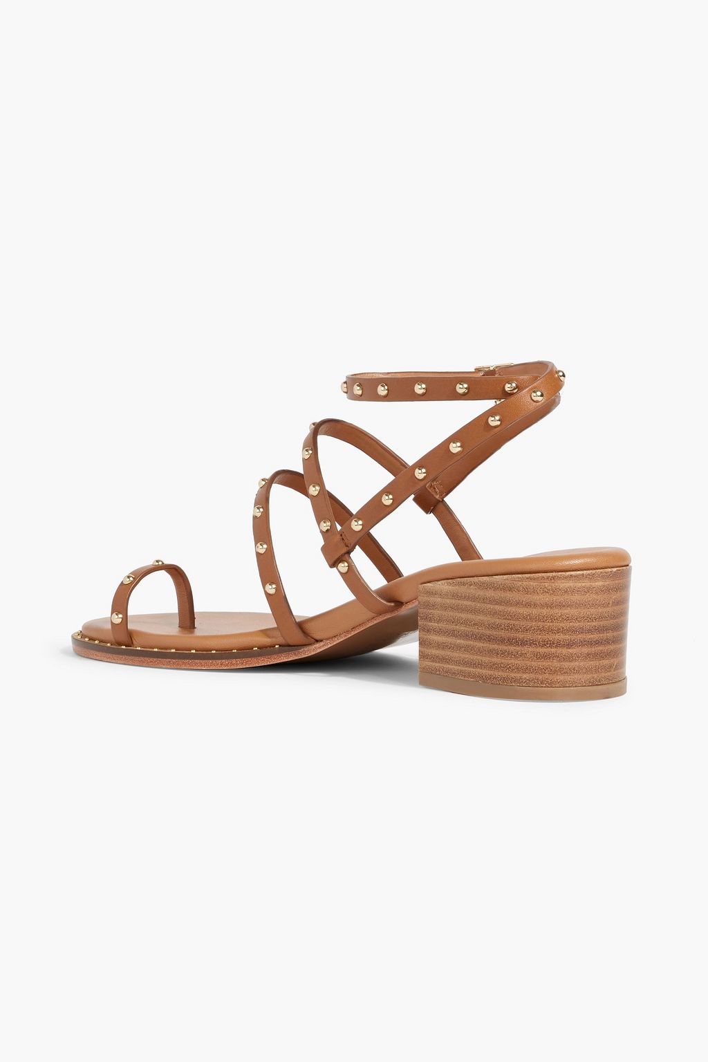 MAJE Studded leather sandals