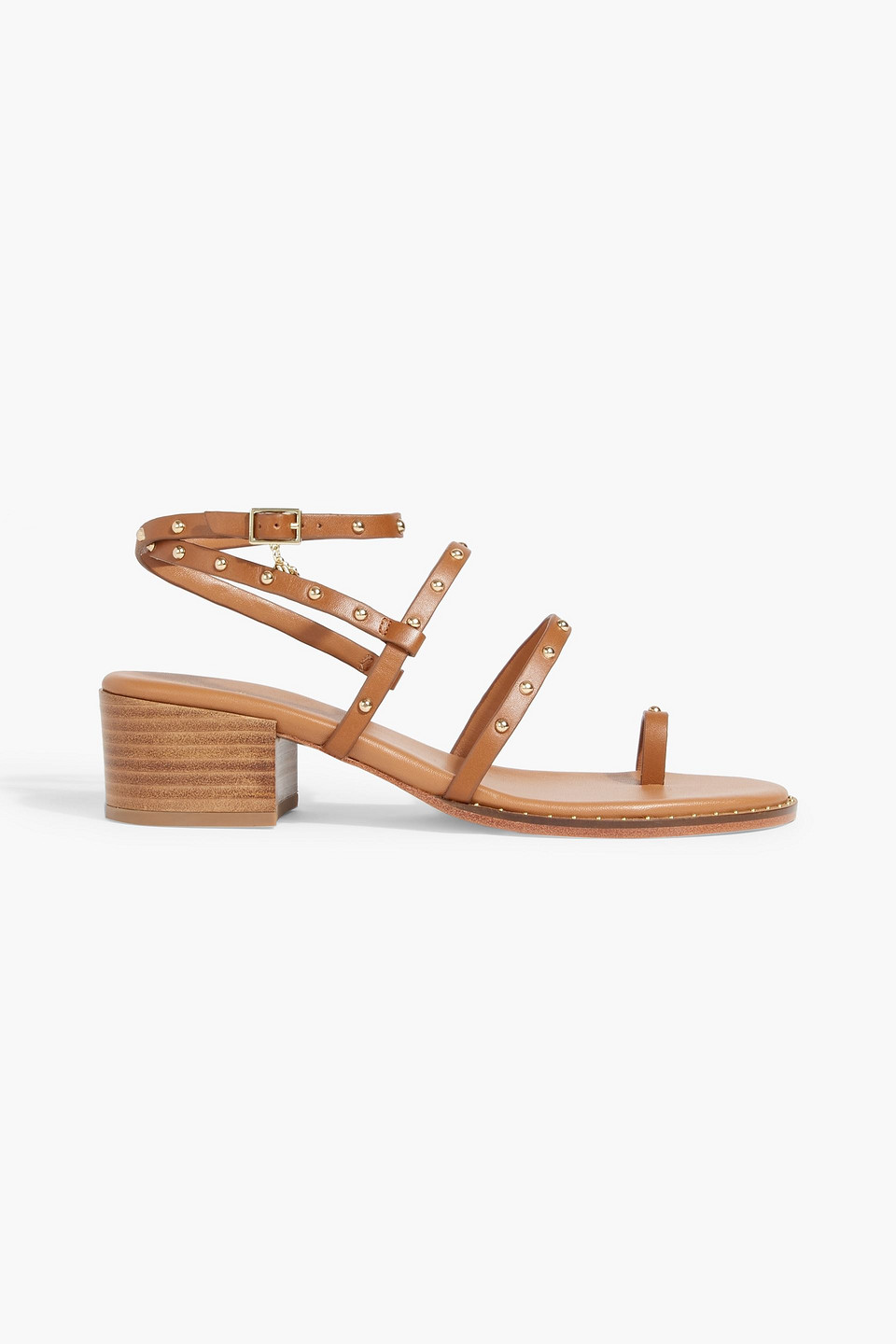 Studded leather sandals