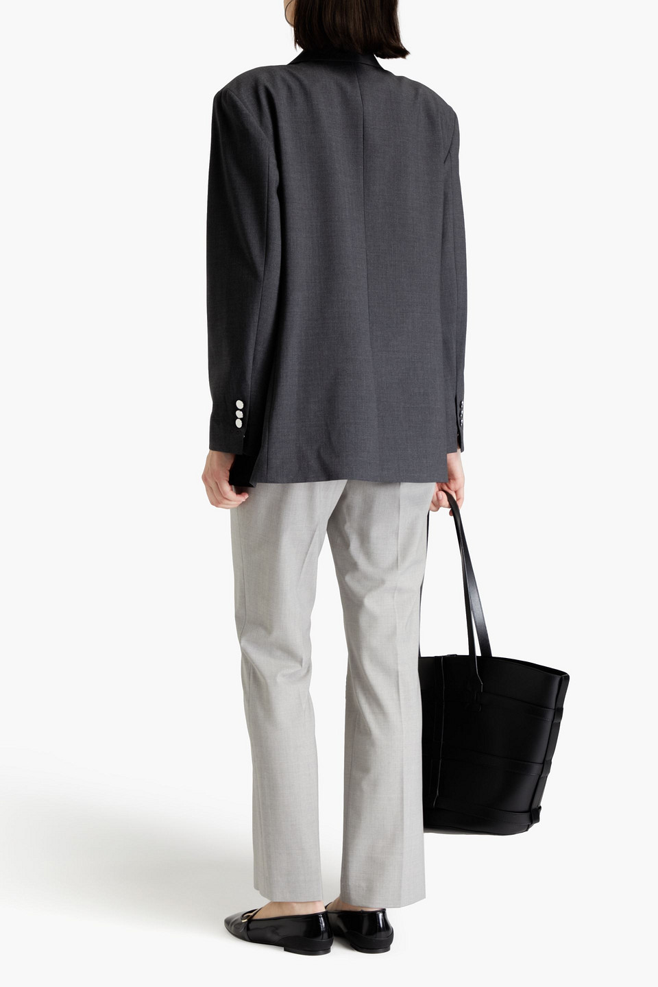 Theory 'boxy' Blazer In Kohle