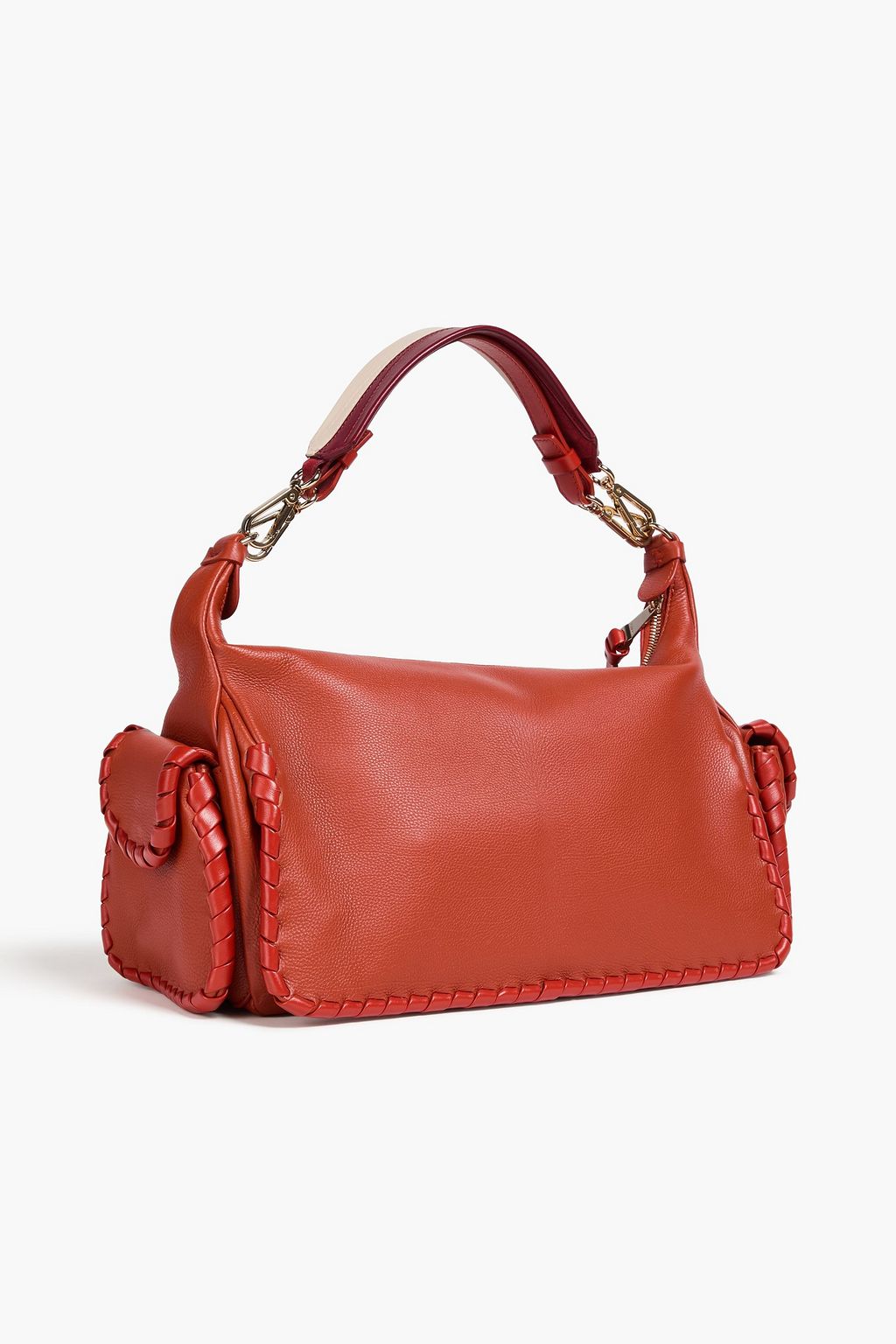 CHLOÉ Textured-leather shoulder bag