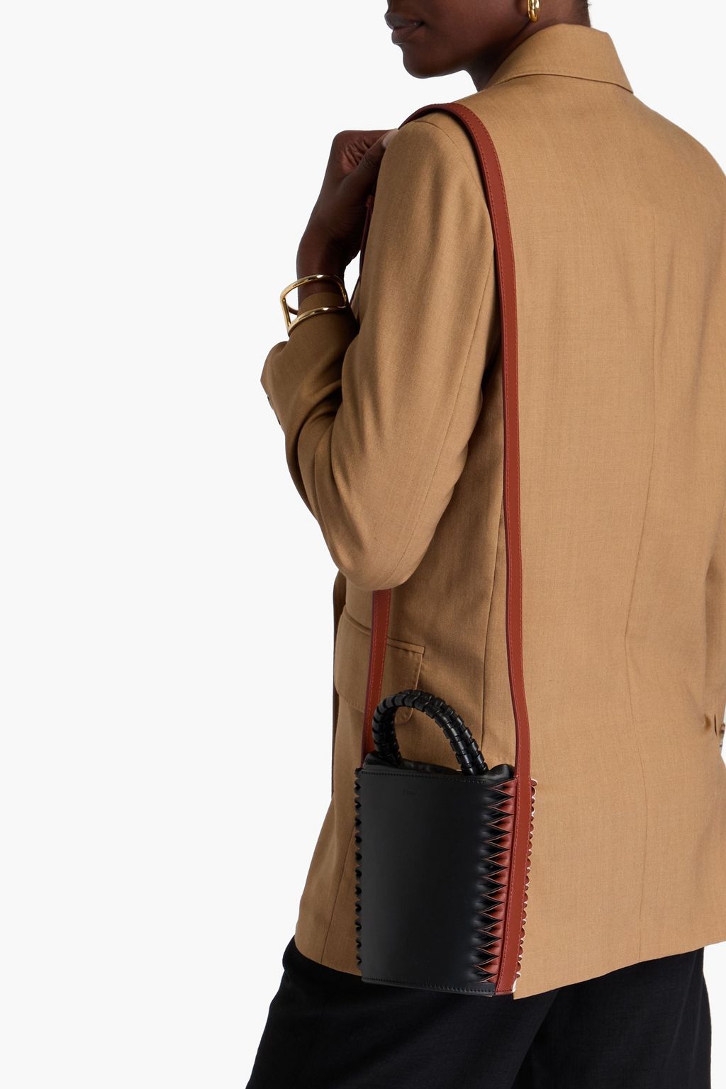 CHLOÉ Leather bucket bag