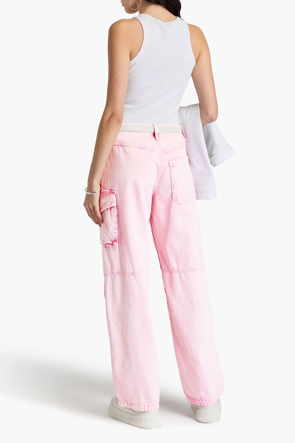 RAG & BONE جينز نورا كارغو بخصر مرتفع