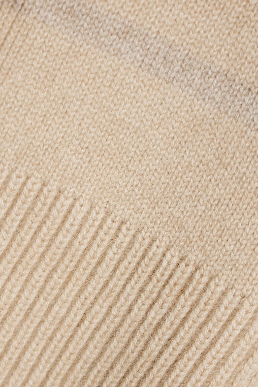 KHAITE Suzette striped cashmere-blend cardigan