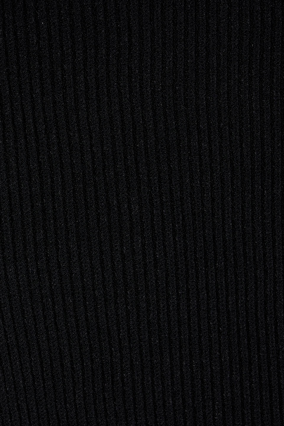 Khaite Yves Ribbed-knit Bodysuit In Black
