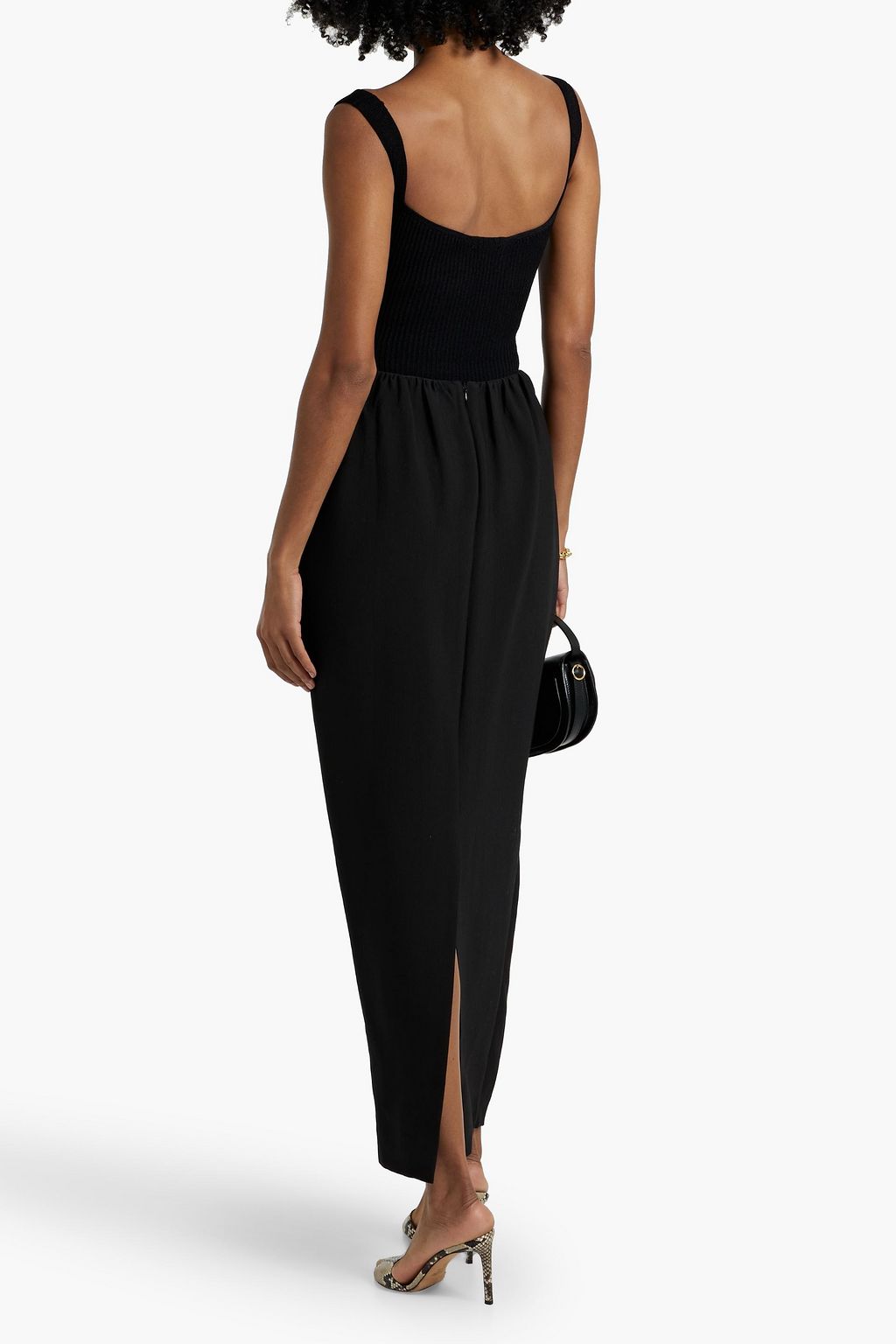KHAITE Yves ribbed-knit bodysuit