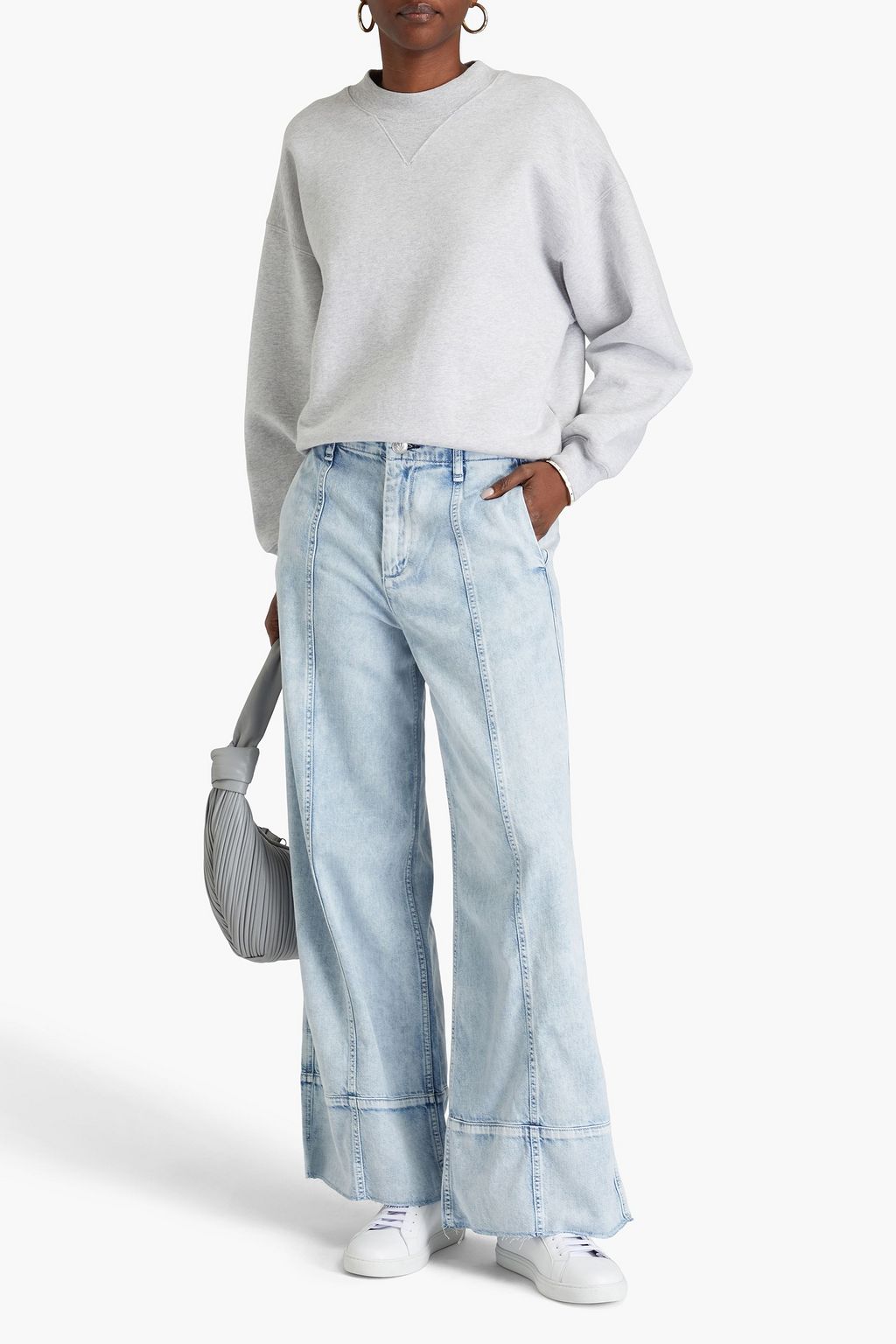 RAG & BONE ハイライズ ワイドレッグジーンズ