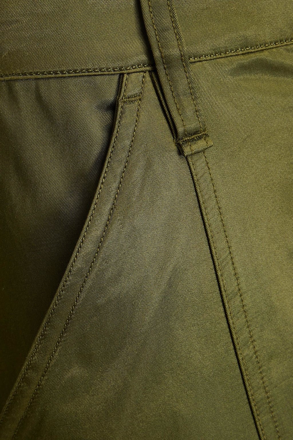 RAG & BONE بنطلون كارغو كايلين من الساتين ومزيج من القطن
