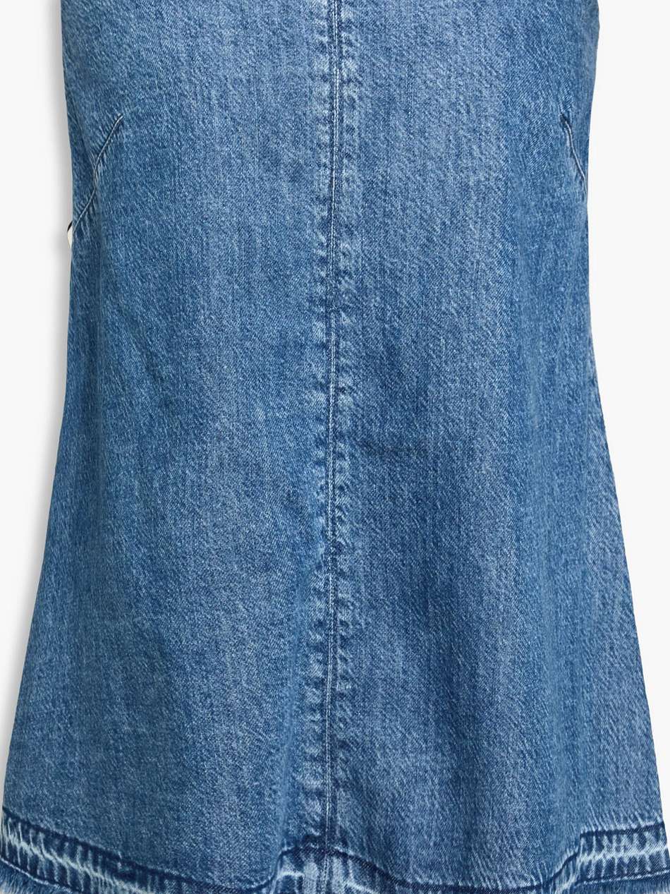 ultra featherweight aurora strapless denim top