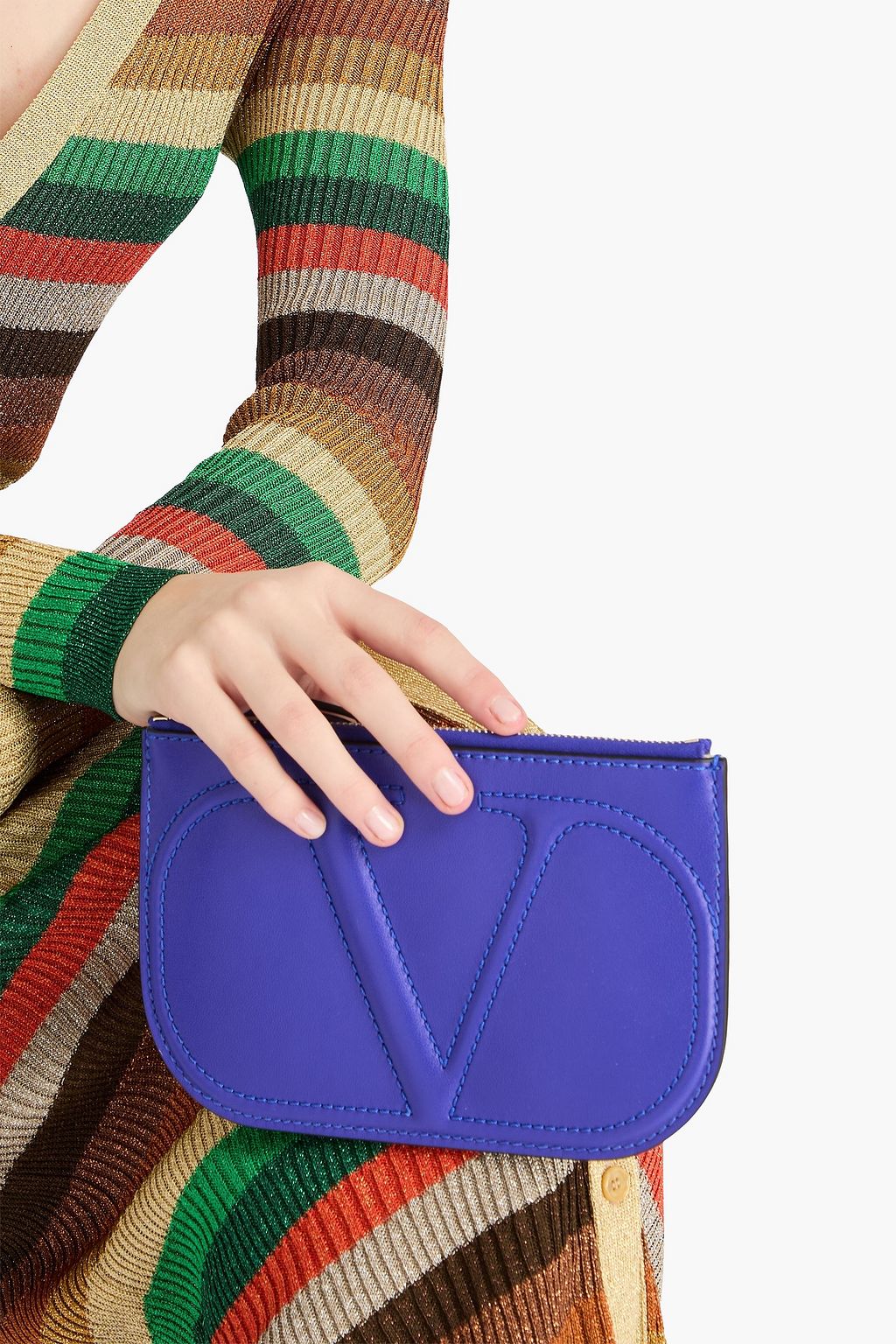 VALENTINO GARAVANI VLOGO leather pouch
