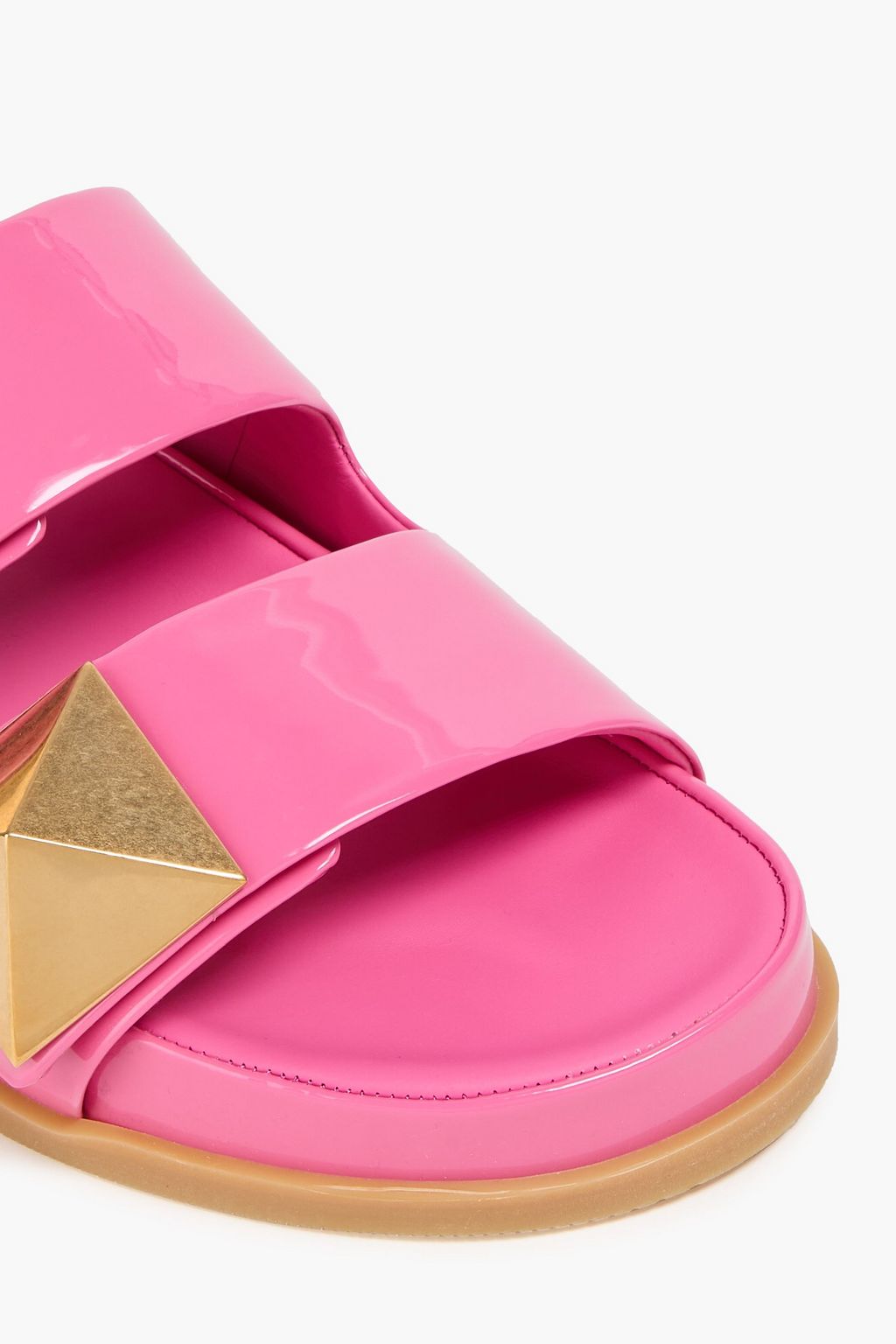 VALENTINO GARAVANI Roman Stud patent-leather sandals