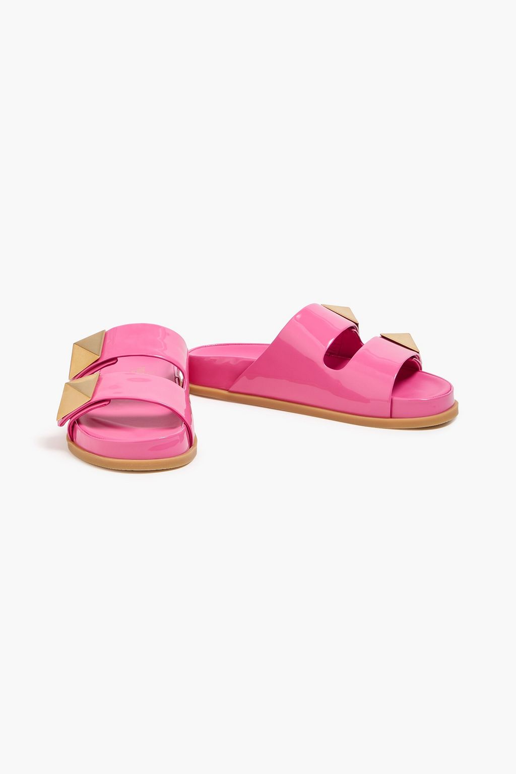 VALENTINO GARAVANI Roman Stud patent-leather sandals