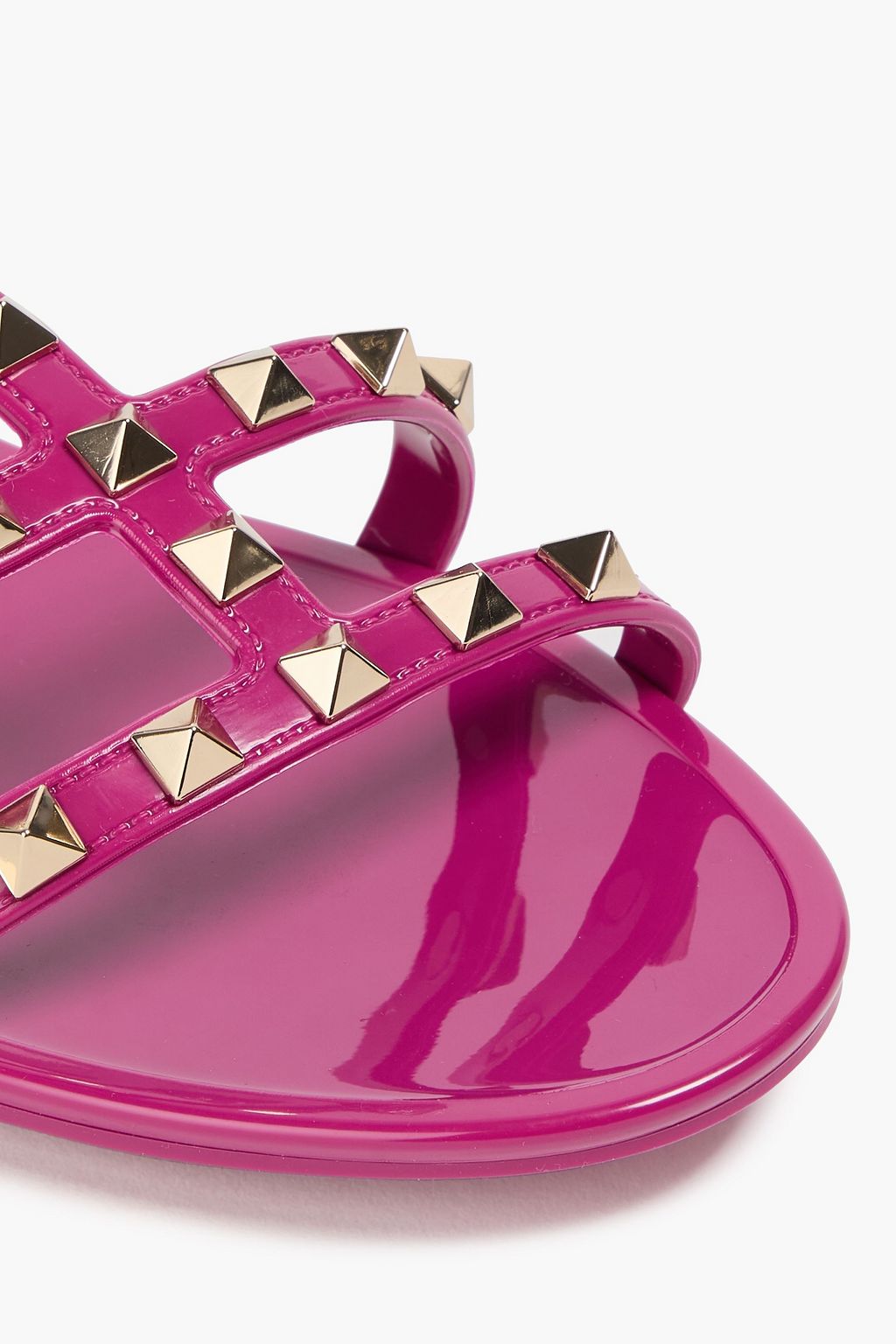VALENTINO GARAVANI Rockstud rubber sandals