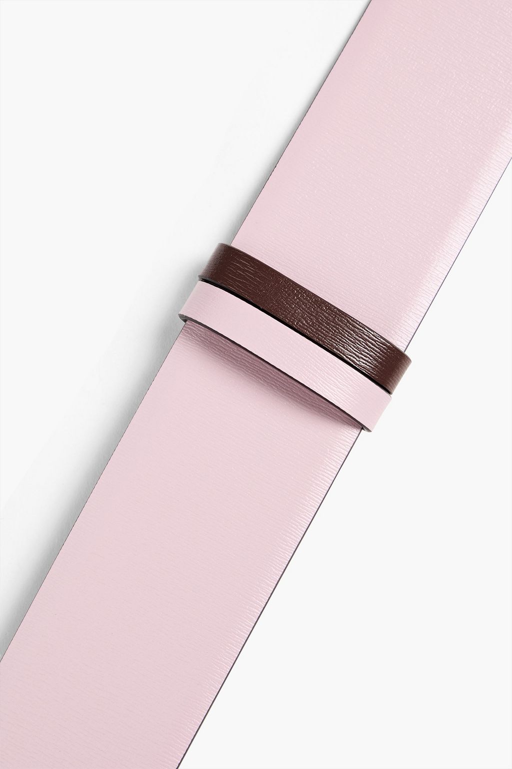 VALENTINO GARAVANI VLOGO reversible embellished  leather belt