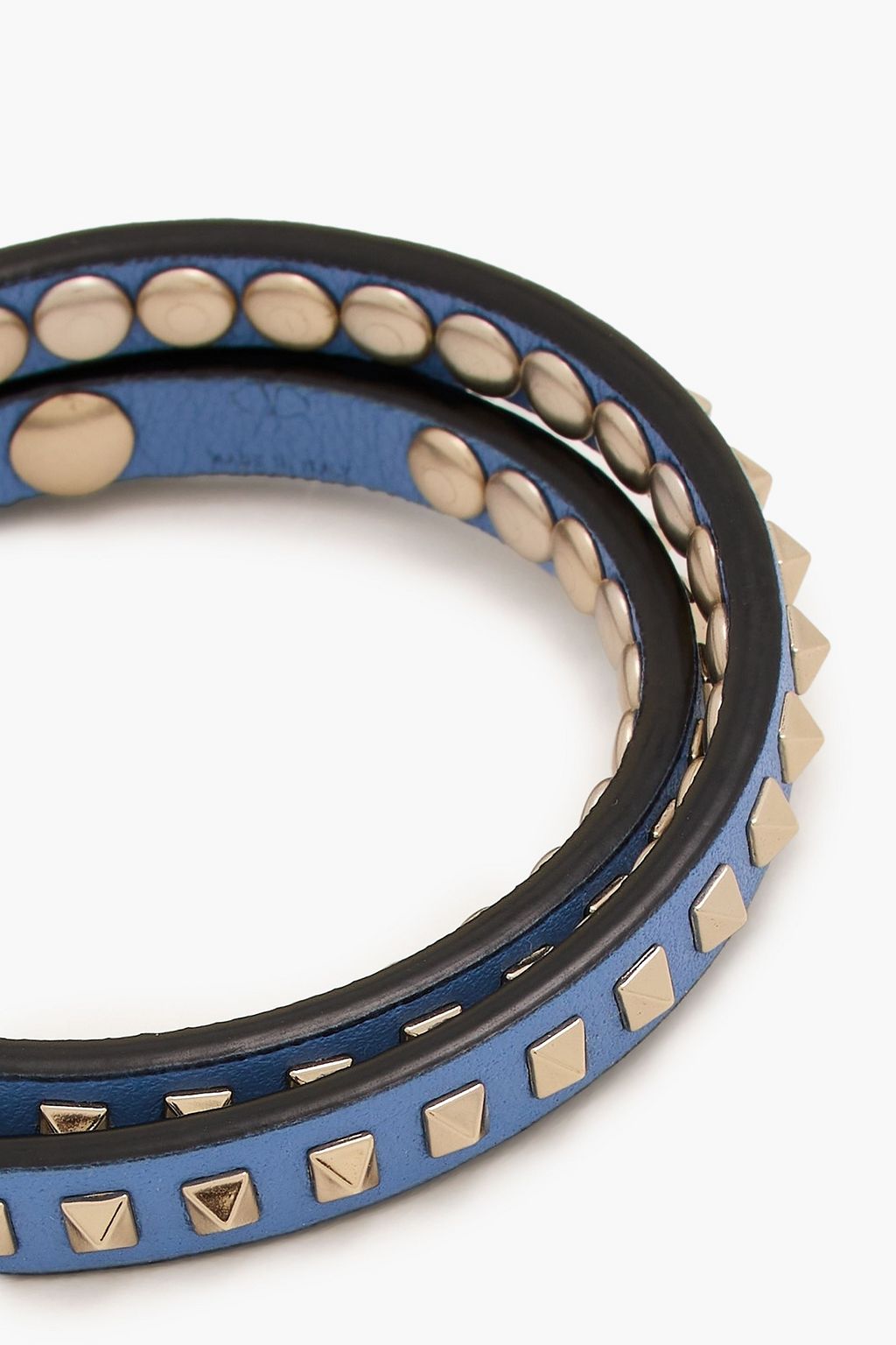 VALENTINO GARAVANI Rockstud Armband aus Leder