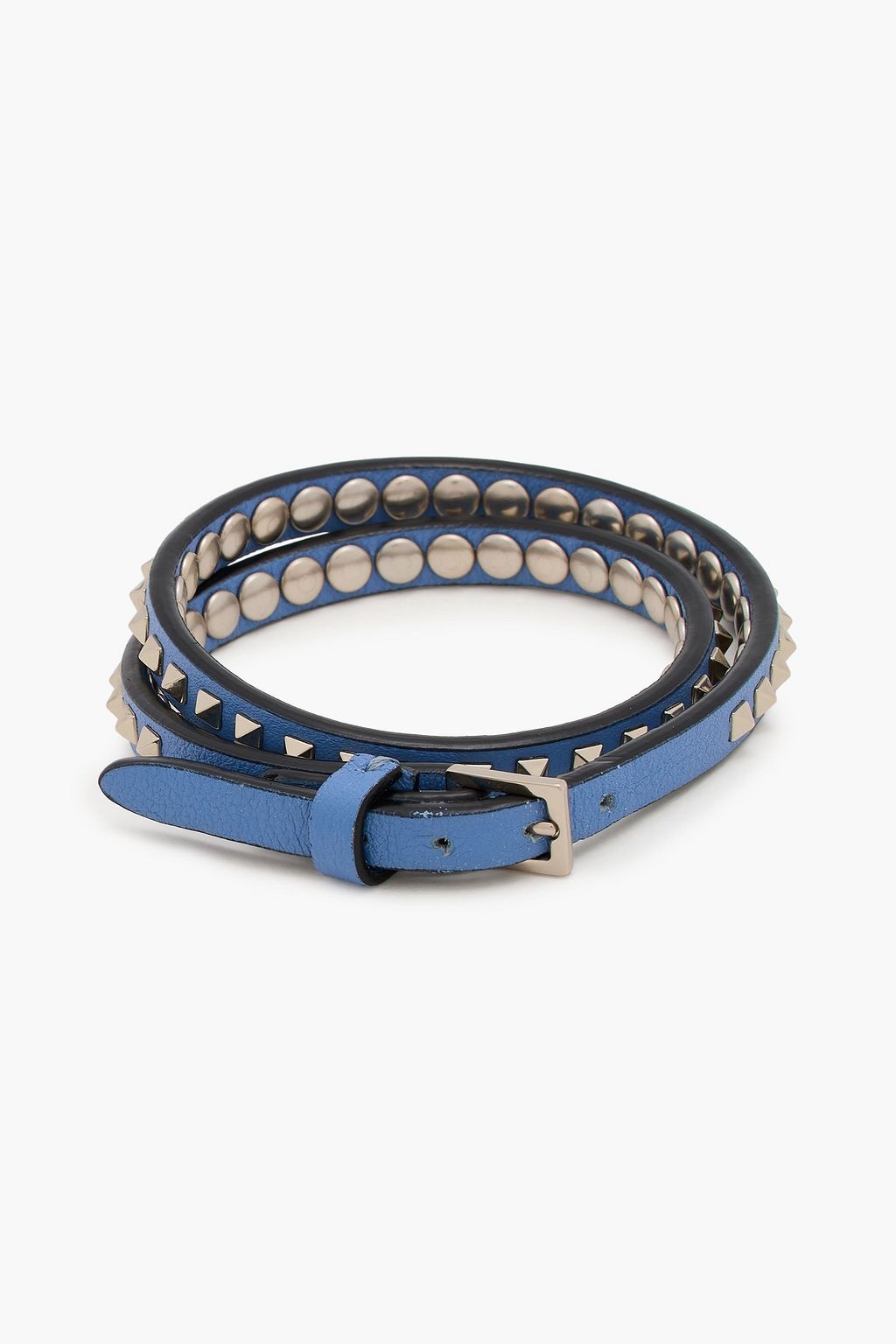 VALENTINO GARAVANI Rockstud Armband aus Leder