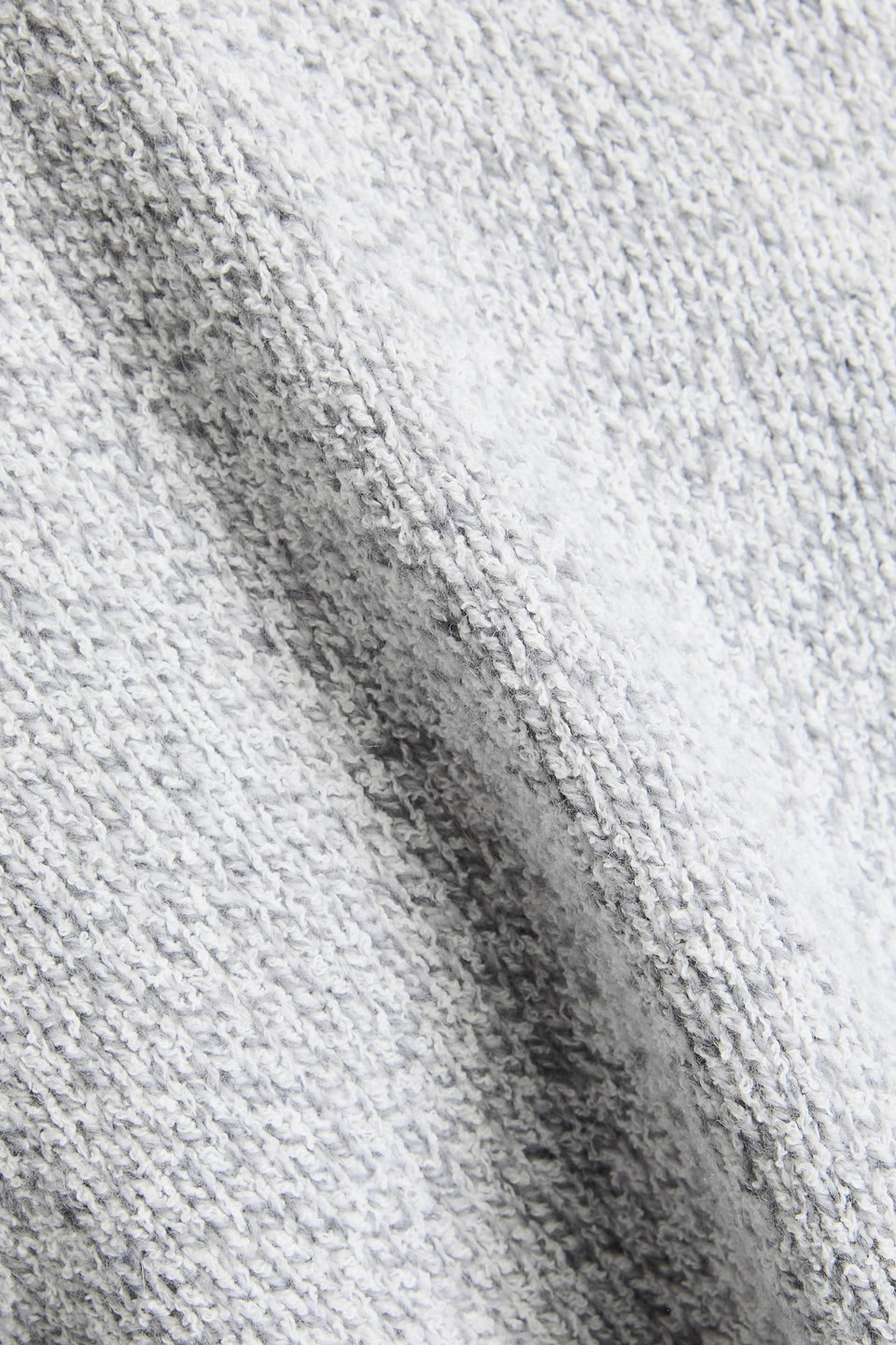 Theory Bouclé-knit Sweater In Hellgrau