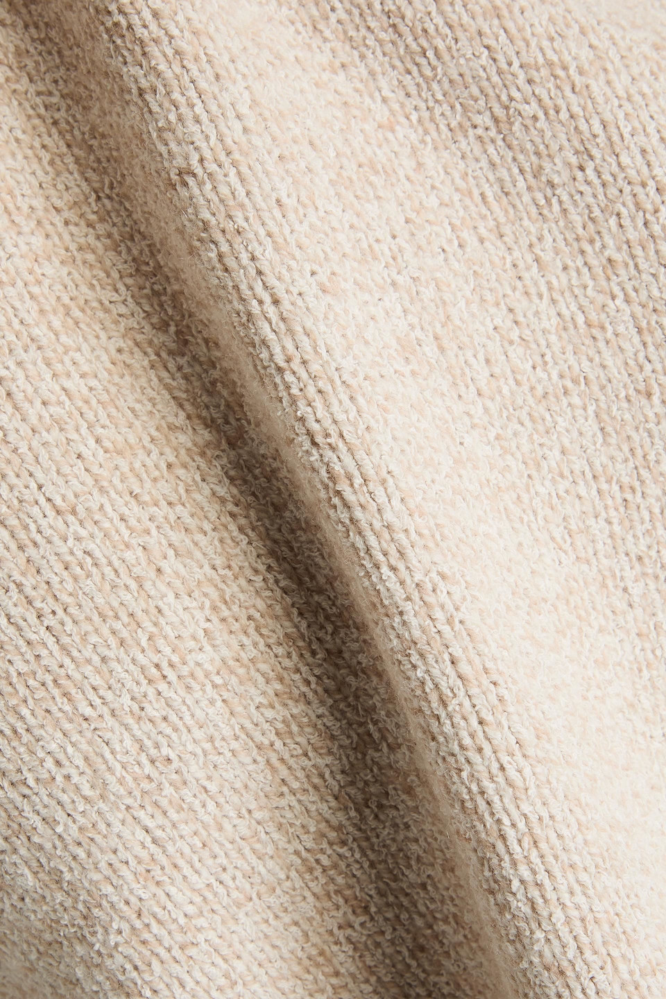 Theory Bouclé-knit Sweater In Beige