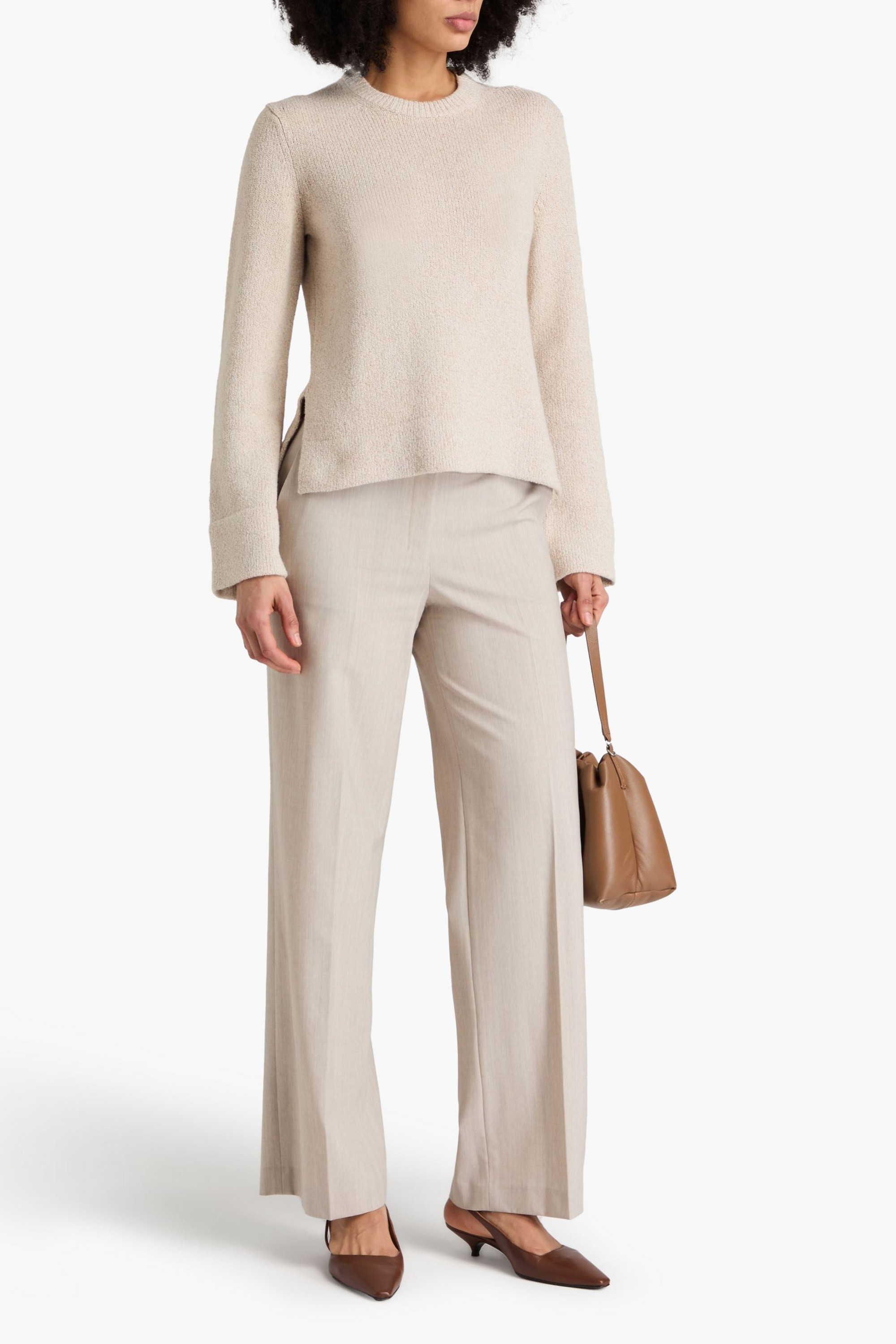 Theory Bouclé-knit sweater