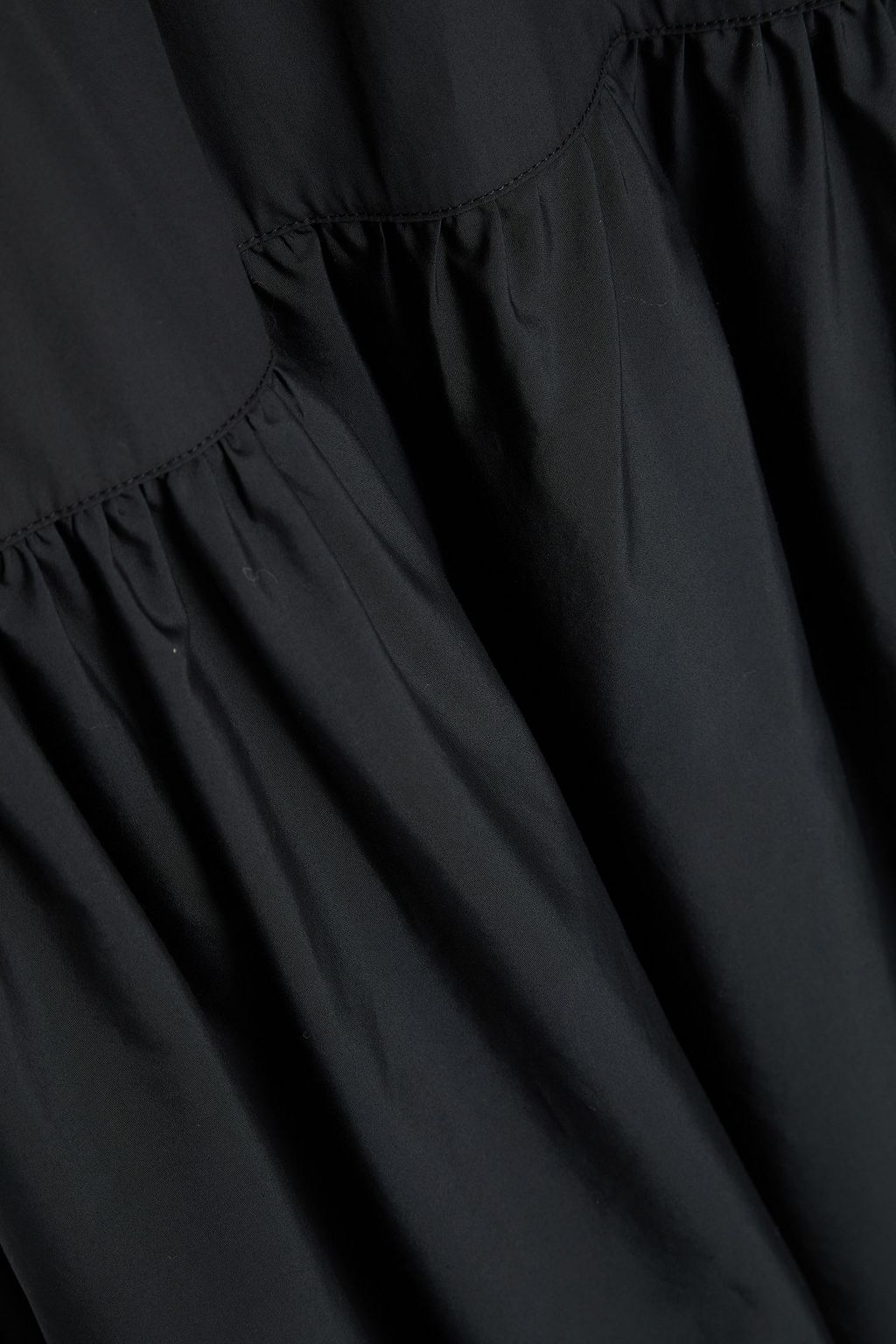 RAG & BONE فستان "ساج" طويل بطبقات متدرجة مصنوع من قطن بوبلين