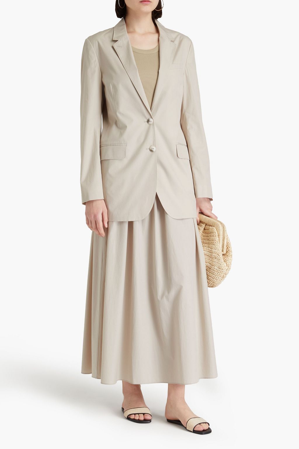 RAG & BONE بليزر أوديسا من قطن بوبلين