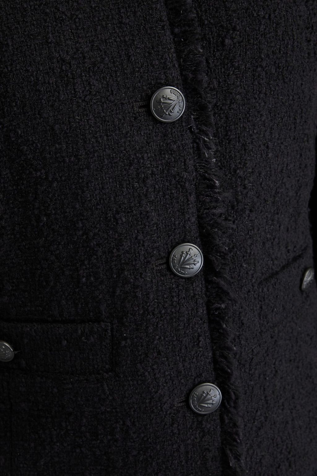 RAG & BONE جاكيت كارمن من التويد ومزيج من القطن