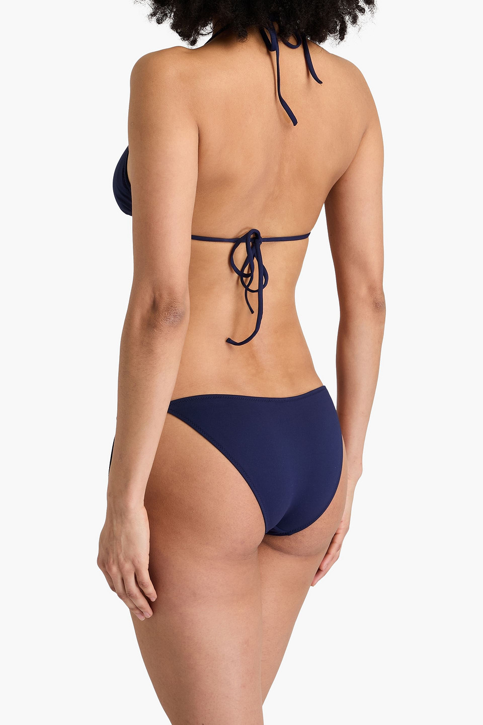 Melissa Odabash Andorra Low-rise Bikini Briefs In Navy