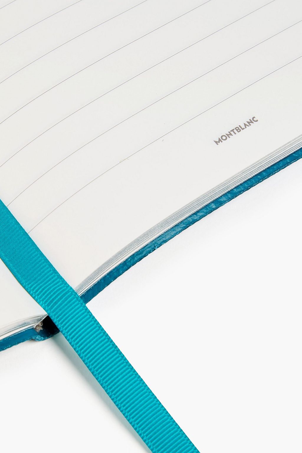 MONTBLANC Textured-leather notebook