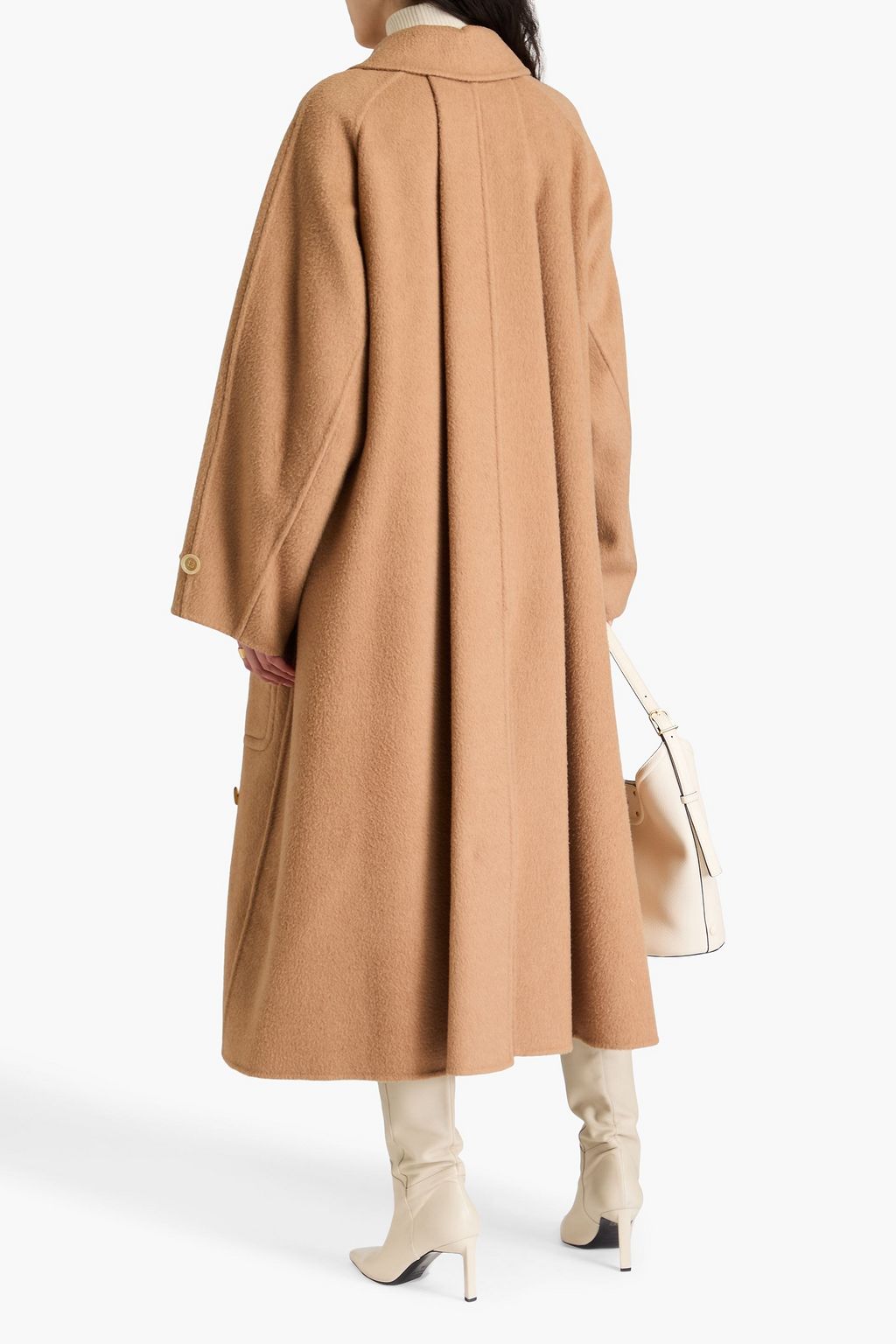 VALENTINO GARAVANI Doppelreihiger Mantel aus Kamelhaar