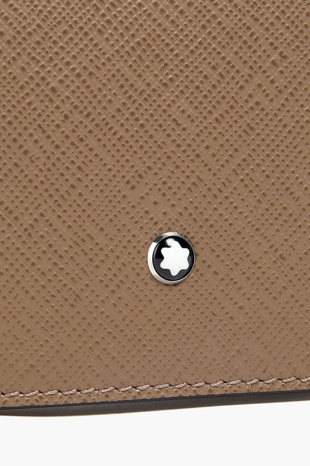 MONTBLANC 텍스처드 가죽 카드홀더