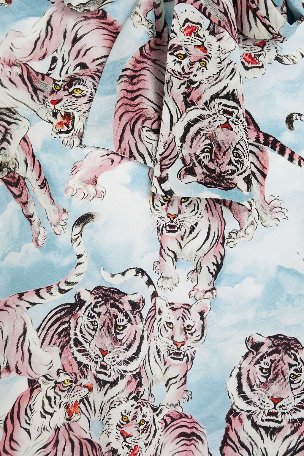 VALENTINO GARAVANI Printed silk blouse