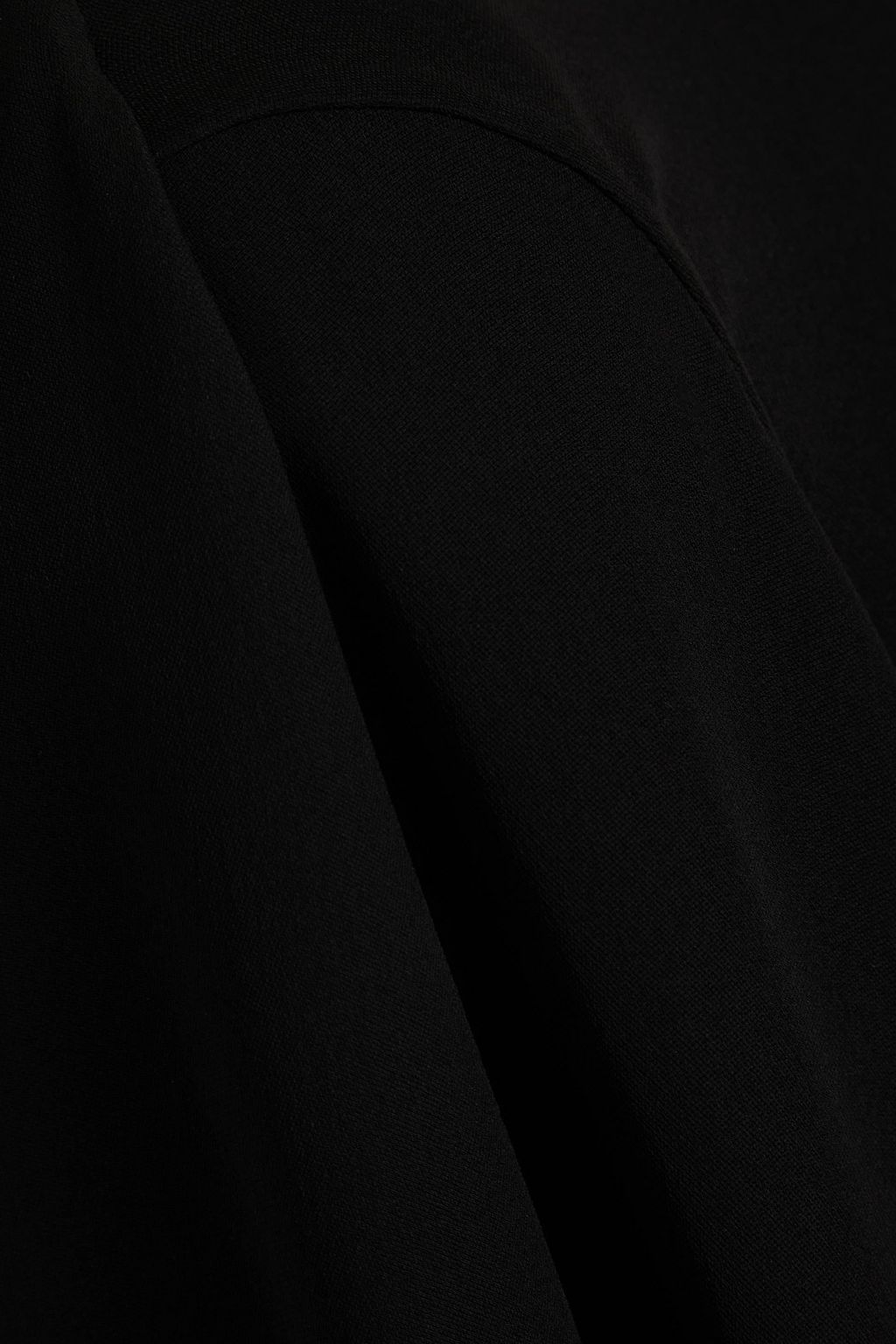 VALENTINO GARAVANI Cape-effect silk-crepe midi dress