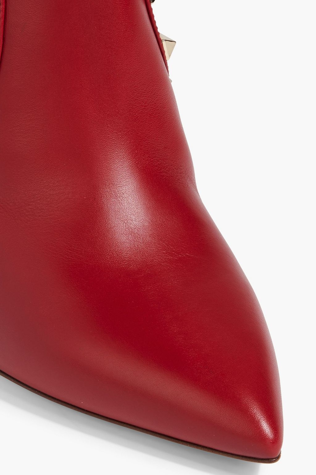 VALENTINO GARAVANI Rockstud leather knee boots