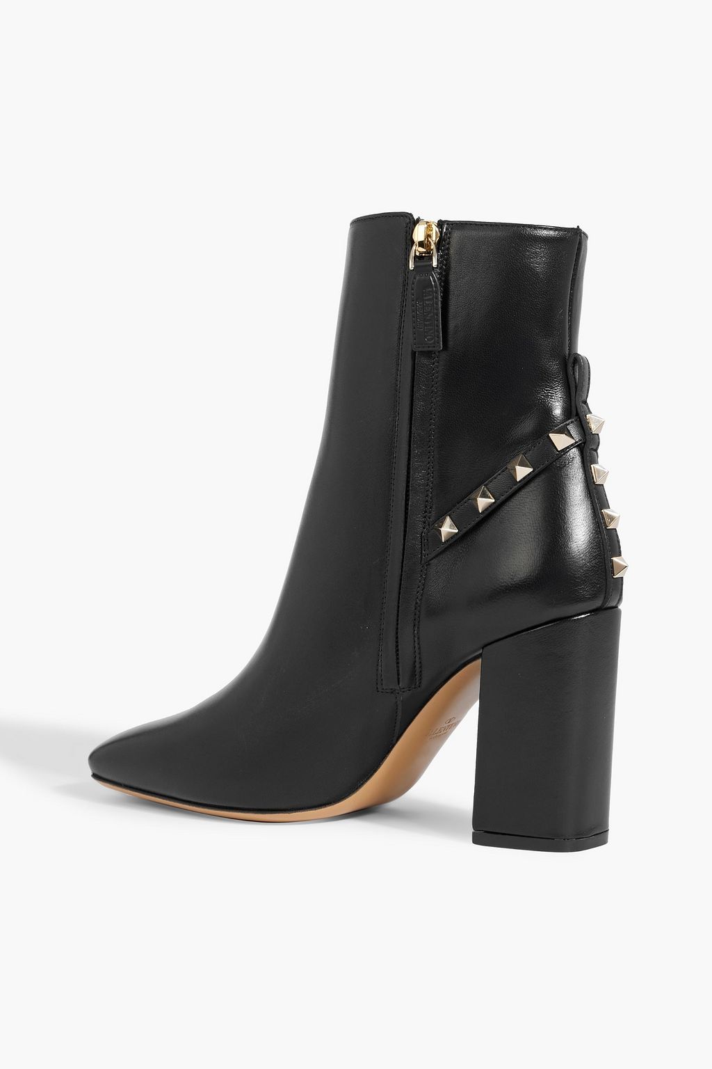 VALENTINO GARAVANI Rockstud leather ankle boots